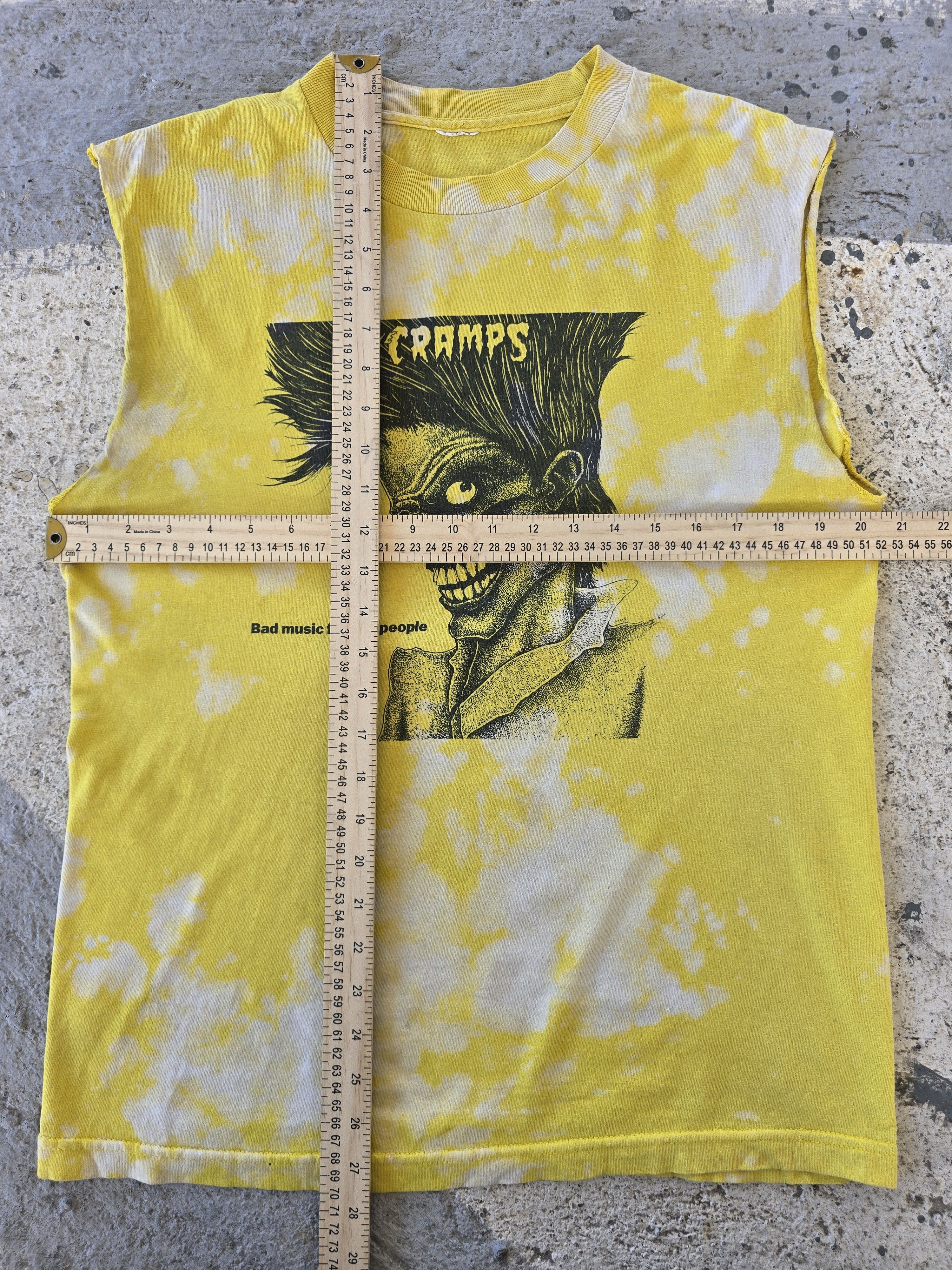 Band Tees The Cramps Vintage 90s Tank Top T shirt Size US M / EU 48-50 / 2 - 3 Thumbnail