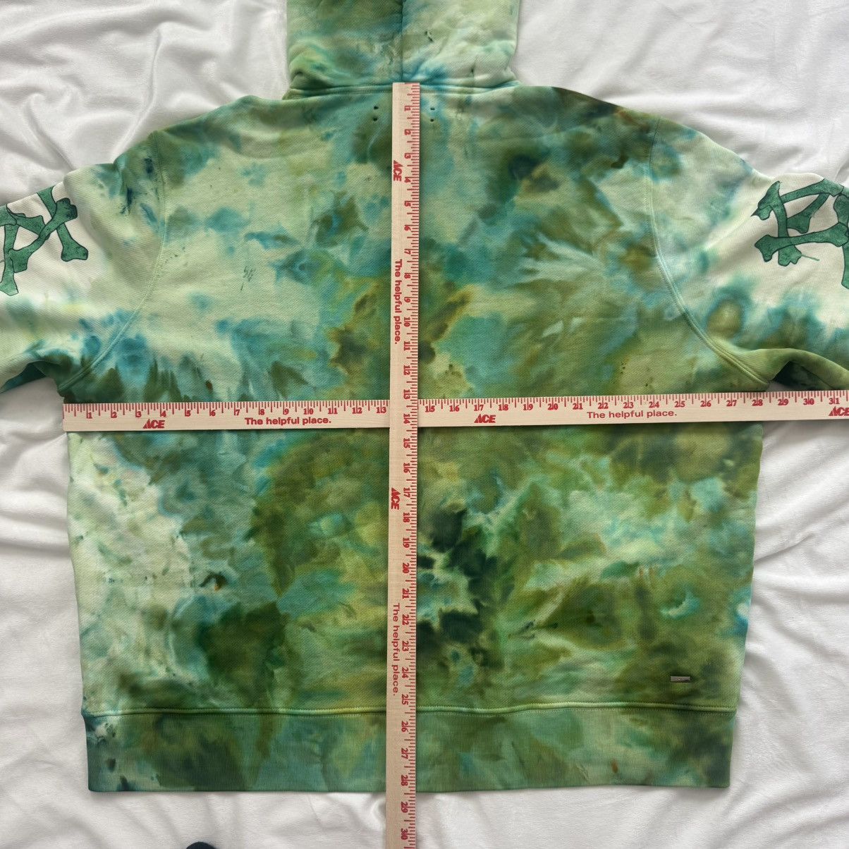 Amiri Amiri Tie Dye Bones Hoodie Size US XL / EU 56 / 4 - 8 Thumbnail