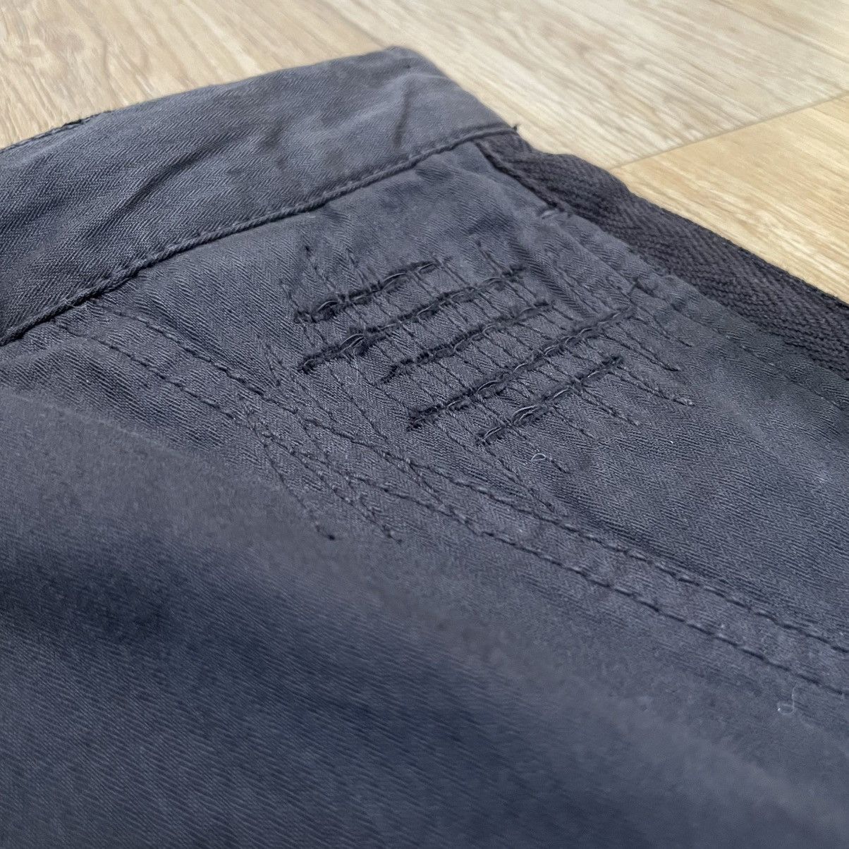 PPFM Japanese PPFM Archive Distressed Cotton Pants Button Fly Size US 31 - 4 Thumbnail
