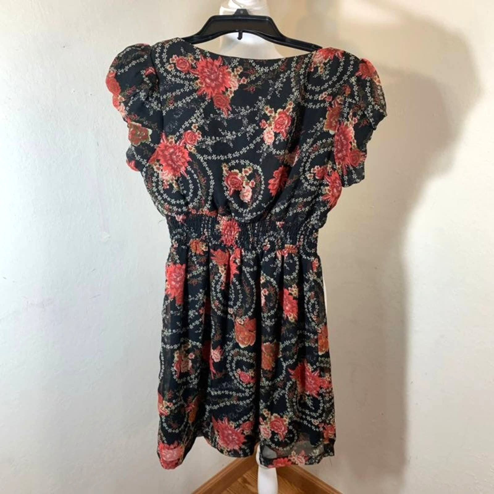 Almost Famous Almost Famous Women Black Mini Dress size M Size M / US 6-8 / IT 42-44 - 3 Thumbnail