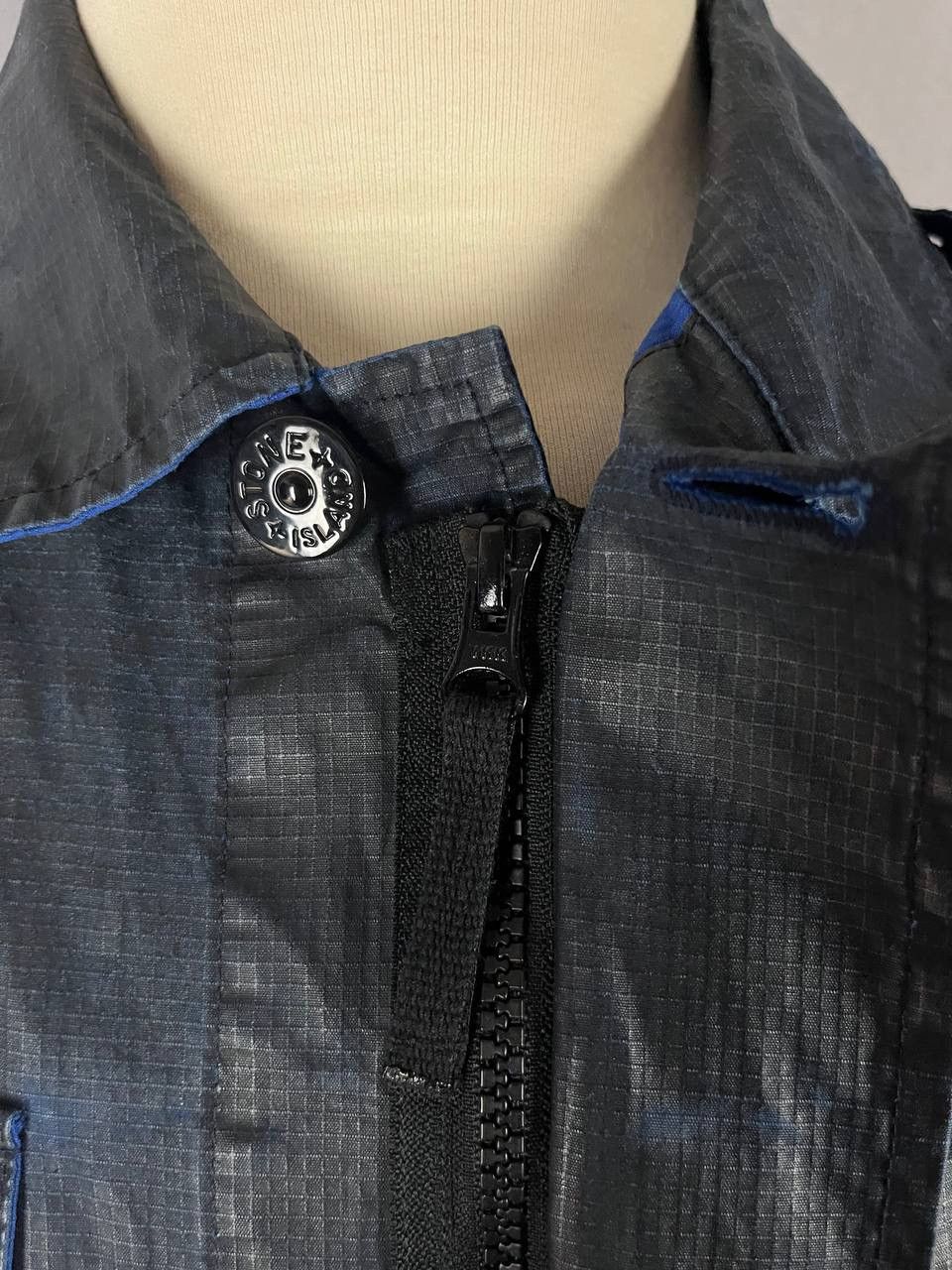 Stone Island Stone Island 2011 Rip Stop Coated Multi Pocket Jacket Navy Size US S / EU 44-46 / 1 - 4 Thumbnail