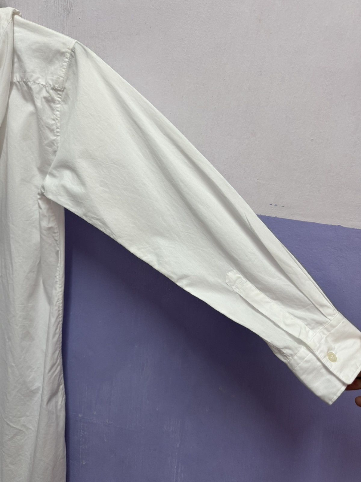 Comme des Garcons COMME des GARCONS Cotton Hooded Long Shirt Size S Size US S / EU 44-46 / 1 - 16 Thumbnail