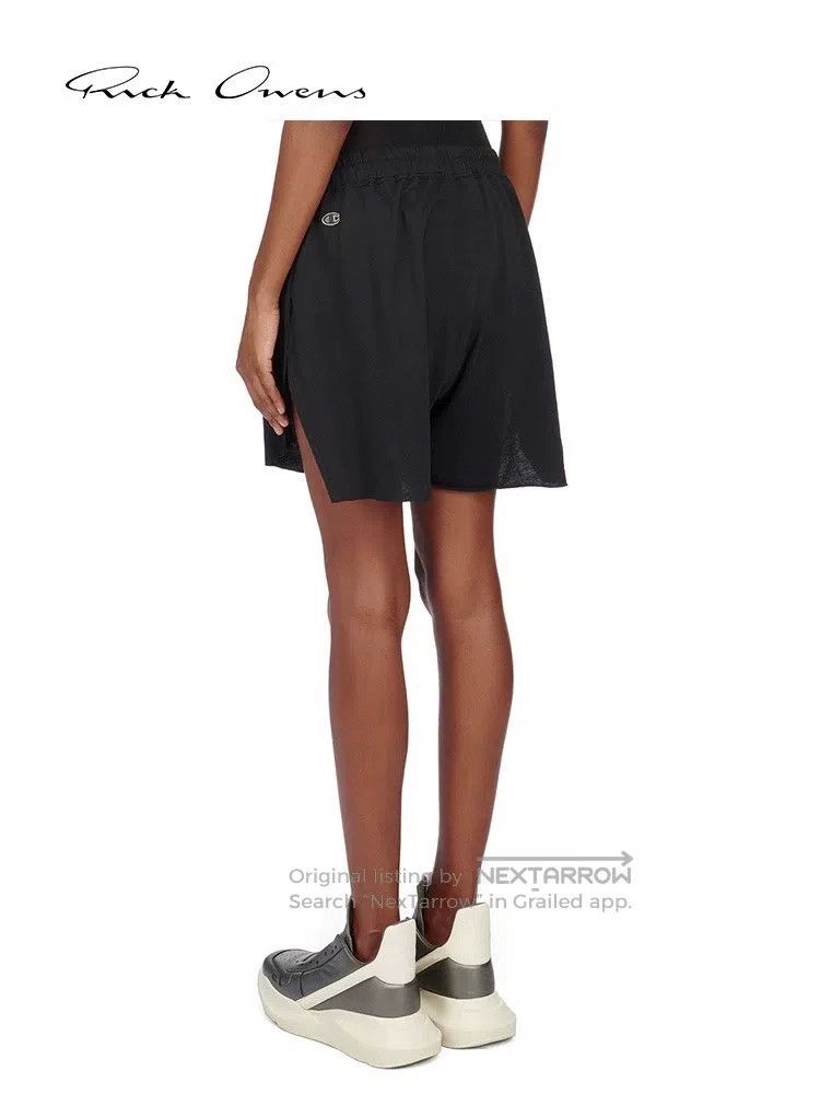 Rick Owens Rick Owens size S Black Cotton Knit Boxer Shorts Size US 27 - 4 Thumbnail