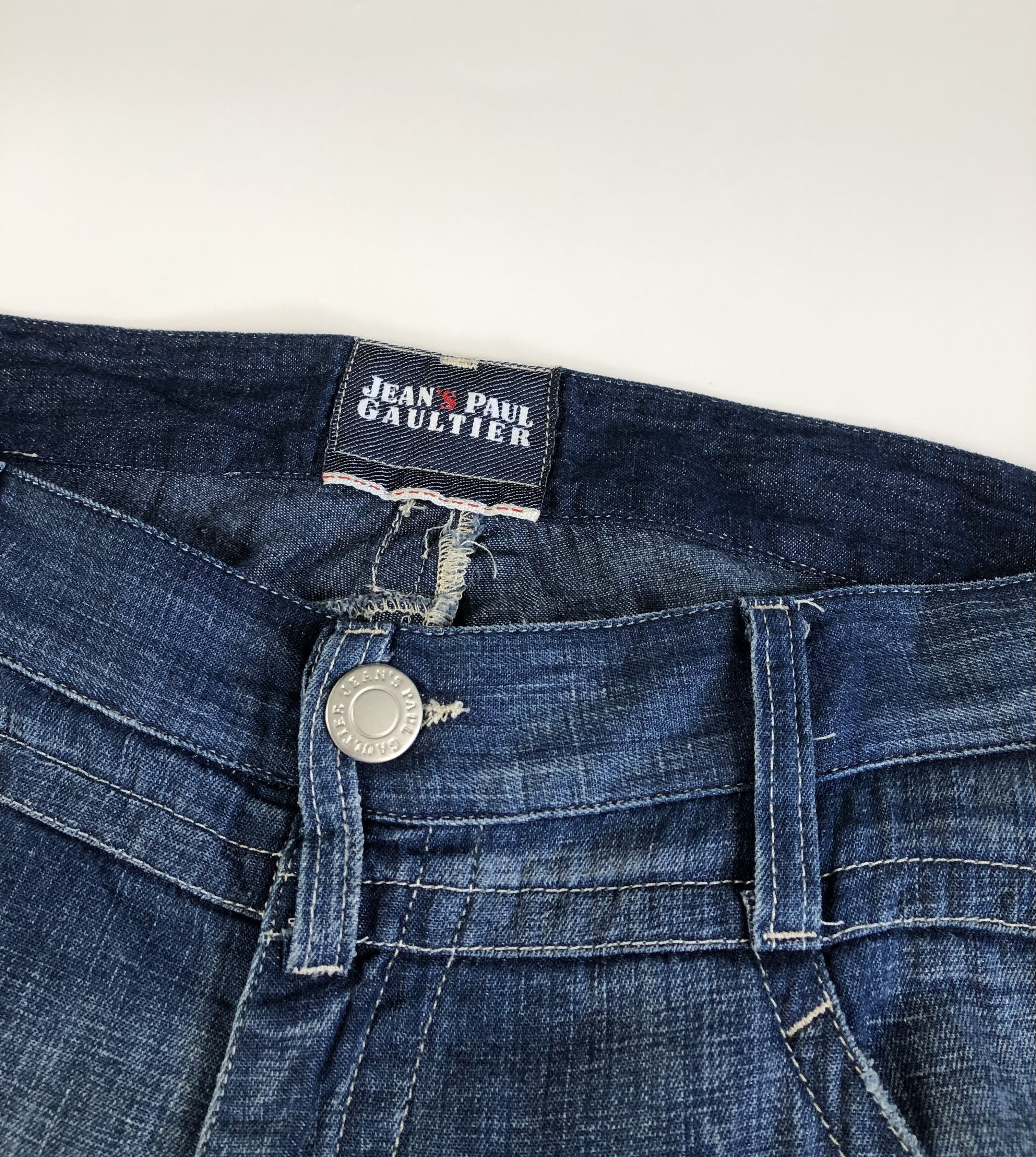 Jean Paul Gaultier Jean Paul Gaultier Cotton Linen Denim Pants Size US 34 / EU 50 - 7 Thumbnail