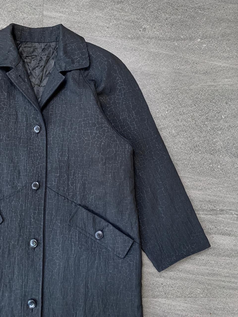 Yohji Yamamoto FREE TAX! AAR Textured Long Blazer Jacket - Medium Size US M / EU 48-50 / 2 - 2 Thumbnail