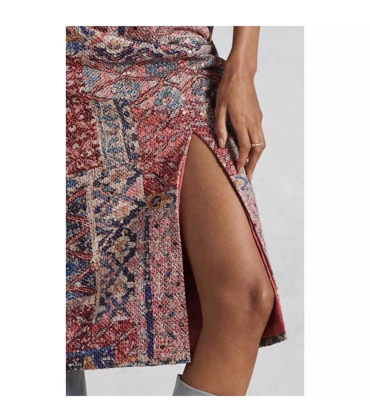 Anthropologie Nikita Mhaisalkar Anthropologie women’s cotton abstract Size 30" / US 8 / IT 44 - 2 Thumbnail