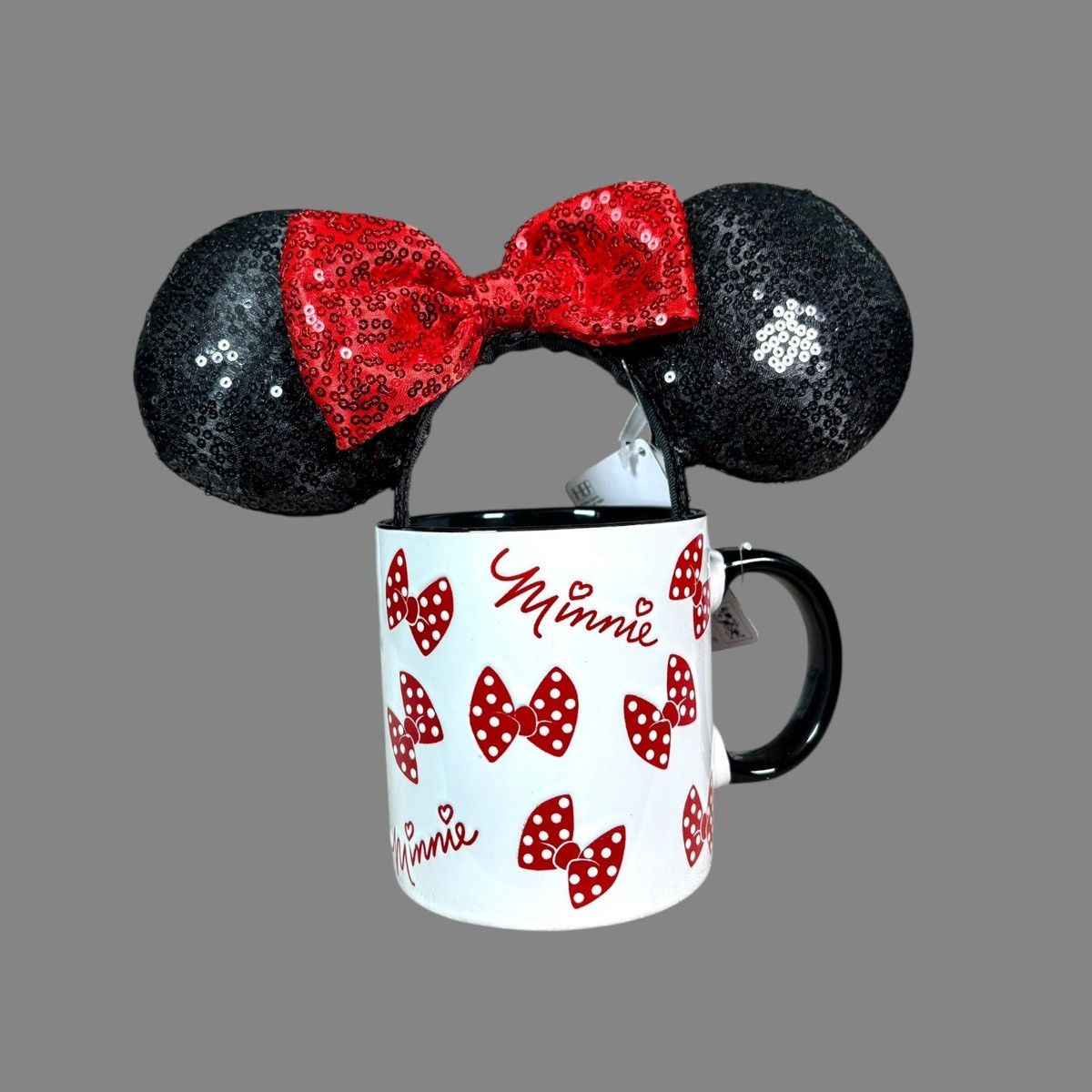 Disney Disney Minnie Mouse Large Cup & Sequin Headband Gift Set Size ONE SIZE - 1 Thumbnail