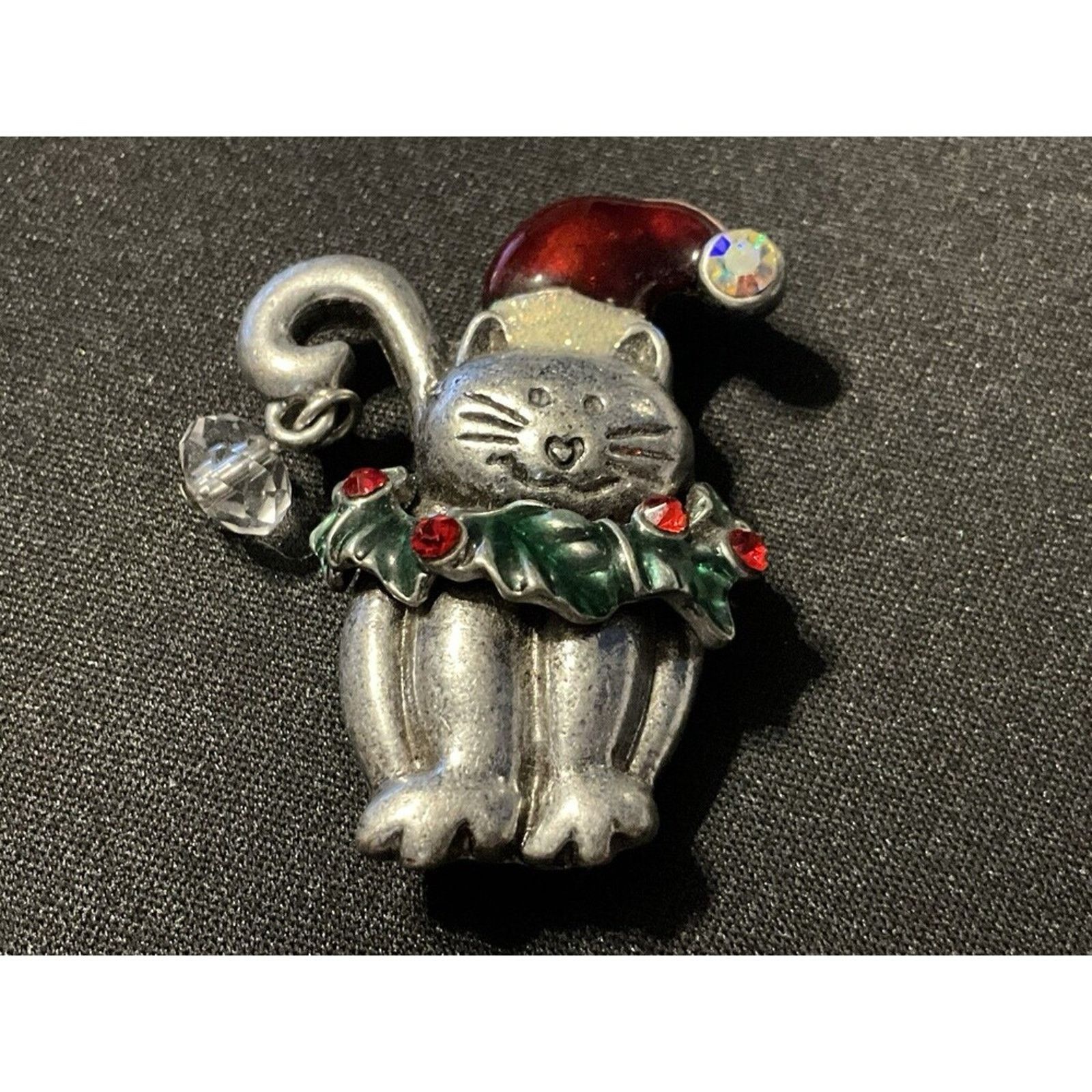 Other 3 Christmas Brooches, Snowman, Cat & Moon Size ONE SIZE - 7 Thumbnail