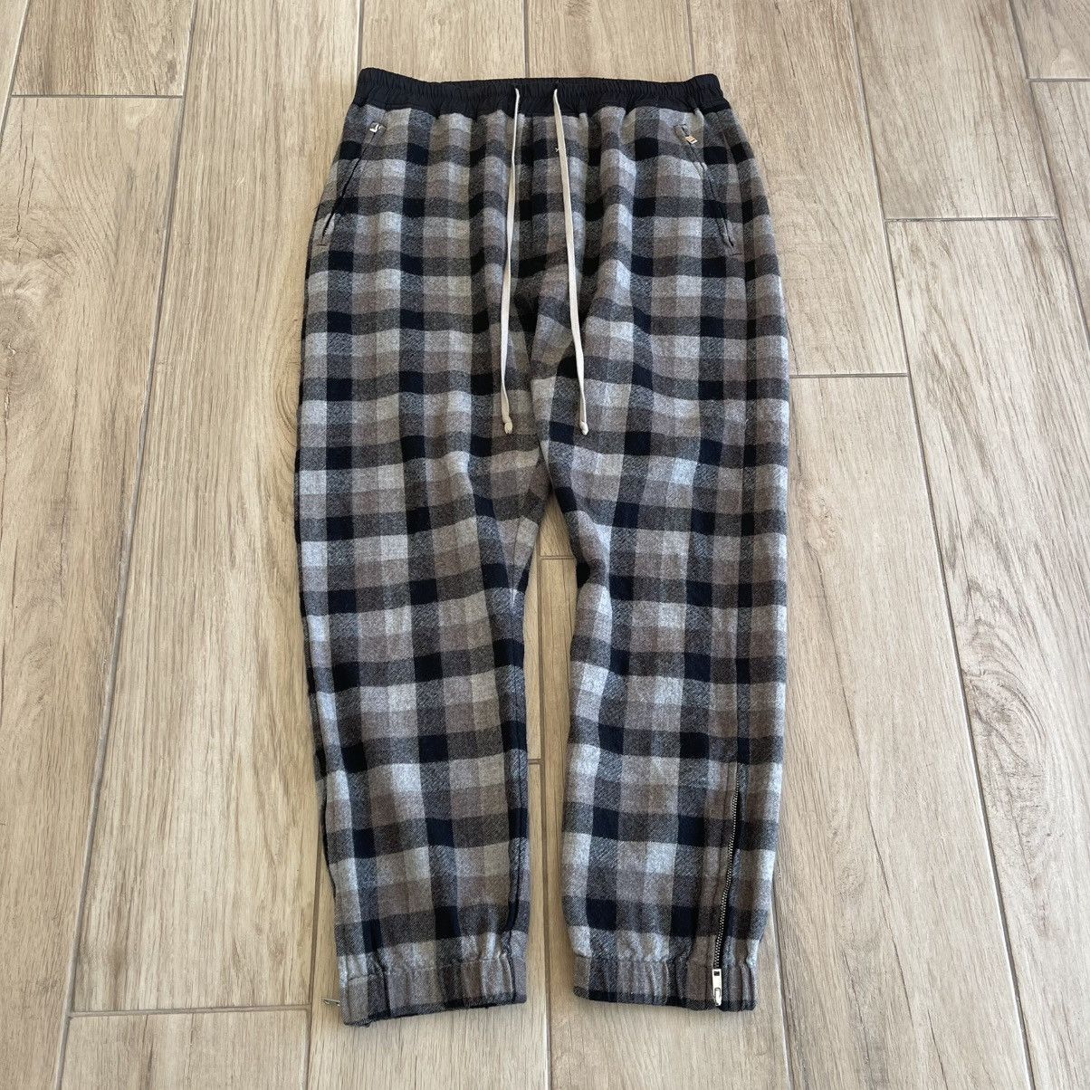 Rick Owens Rick Owens Acid Plaid Pants | Grailed