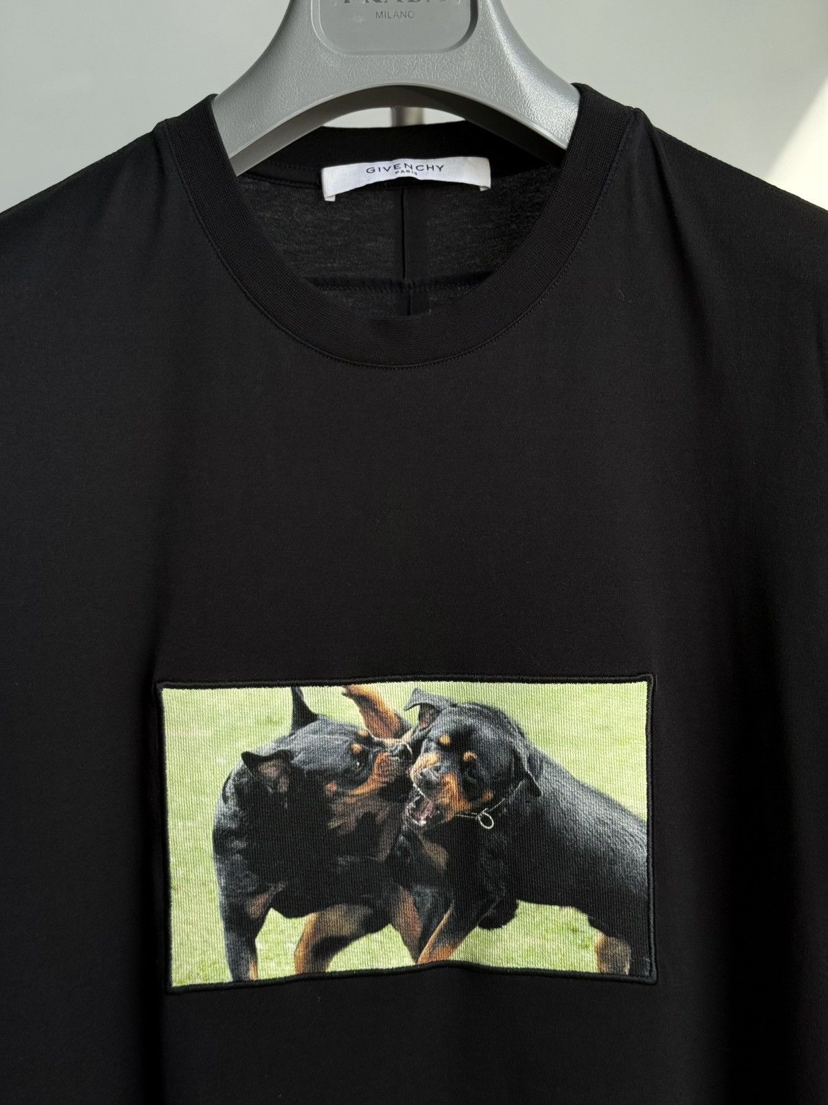 Givenchy Givenchy Rottweiler Tee Mens Black T-Shirt Size US S / EU 44-46 / 1 - 5 Thumbnail