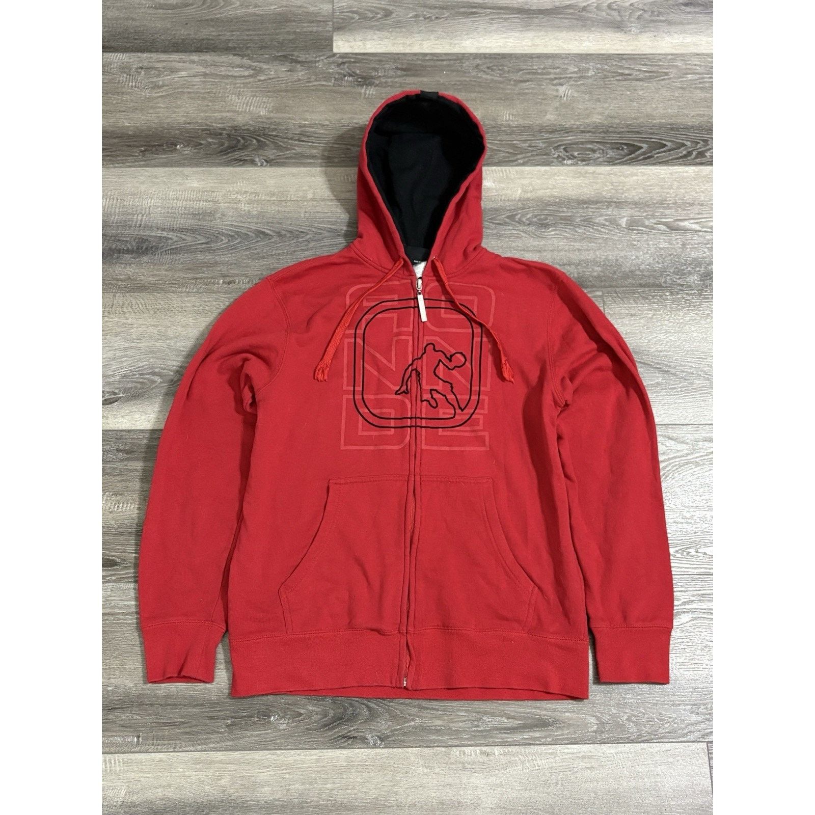 Other Y2K Cross Zip Up Hoodie Avant Garde Style Opium Rare USA L
