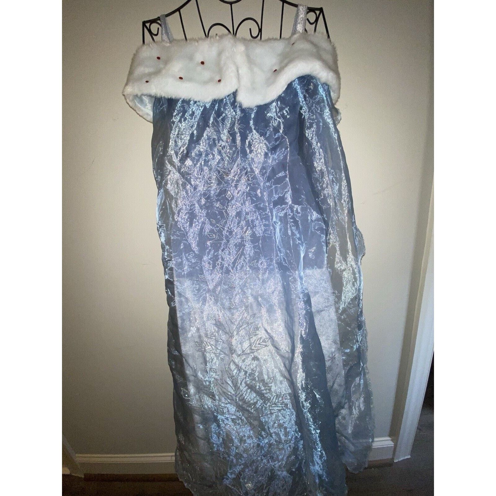 Disney Disney Collection Olaf's Elsa Costume Dress Child Size M 7/8 Size ONE SIZE - 5 Thumbnail