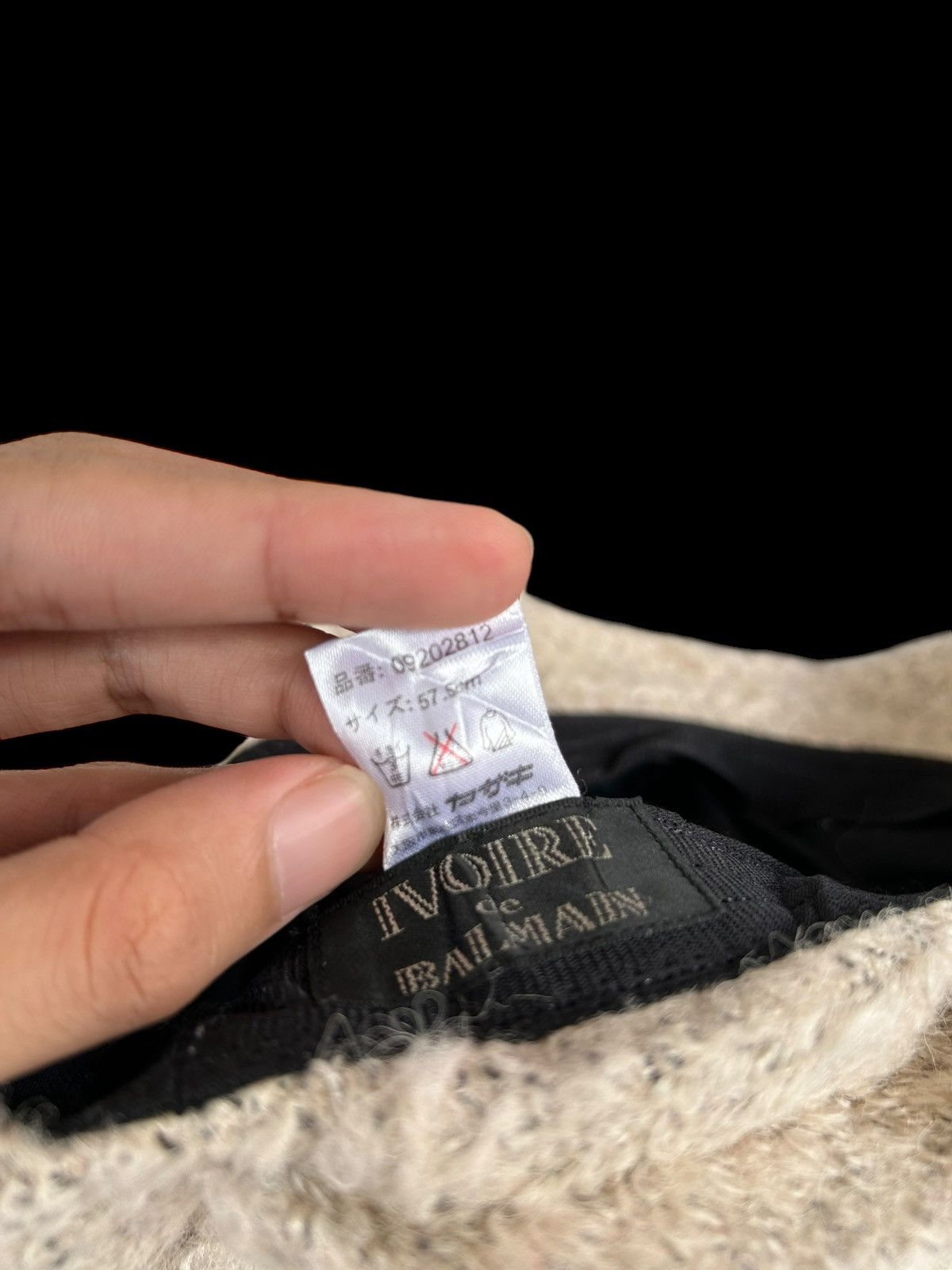 Japanese Brand × Kapital × Vintage Balmain Vtg hairy Rare Design Hats ☠️☠️ Size ONE SIZE - 8 Thumbnail