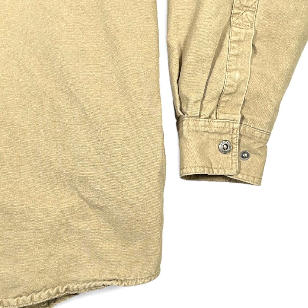 Vintage Dakota Grizzly Shirt Adult XL Brown Lined Shacket Canvas Workwear Barn Size US XL / EU 56 / 4 - 6 Thumbnail