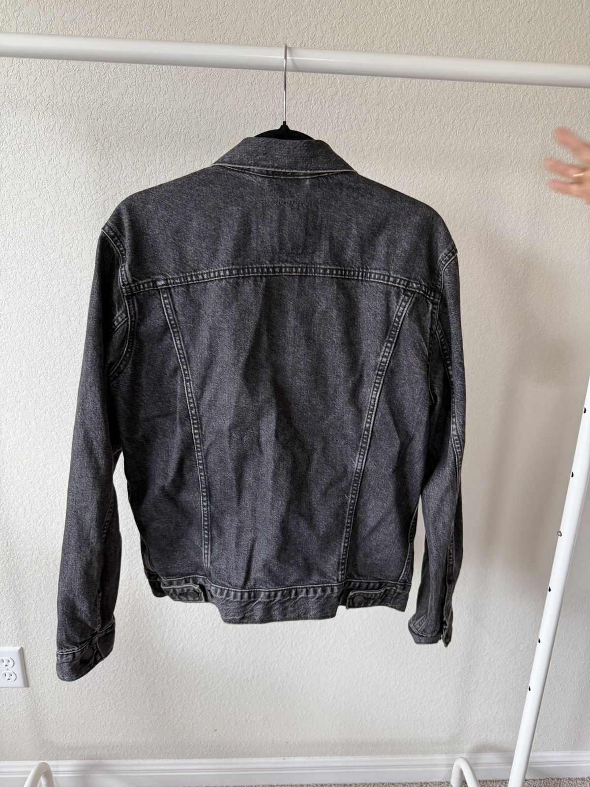 Levi's Denim Jacket - Black ♠️ Size US M / EU 48-50 / 2 - 6 Thumbnail