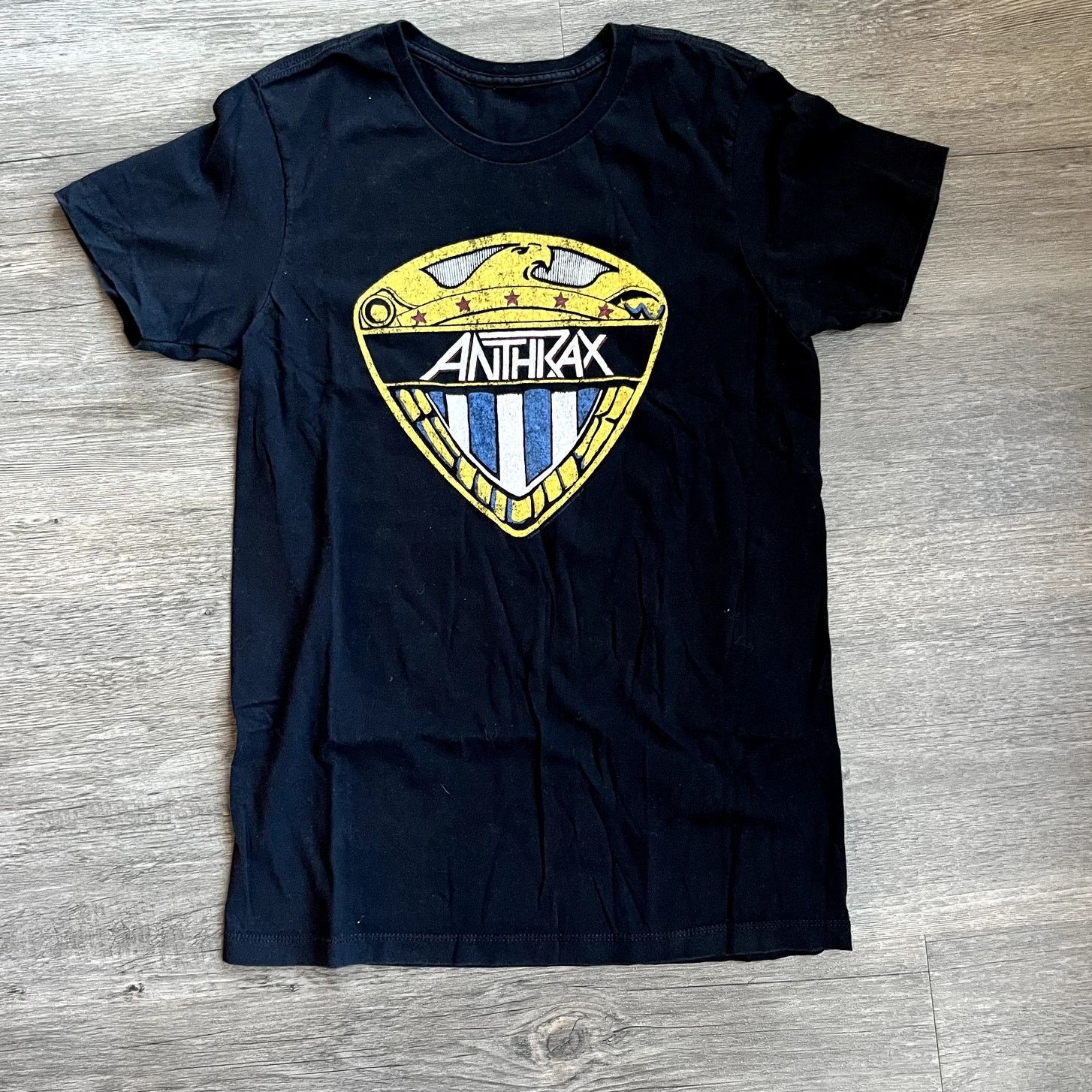 Supreme Anthrax We Are The Law Tour T Shirt Thrash Metal Size US XS / EU 42 / 0 - 2 Thumbnail