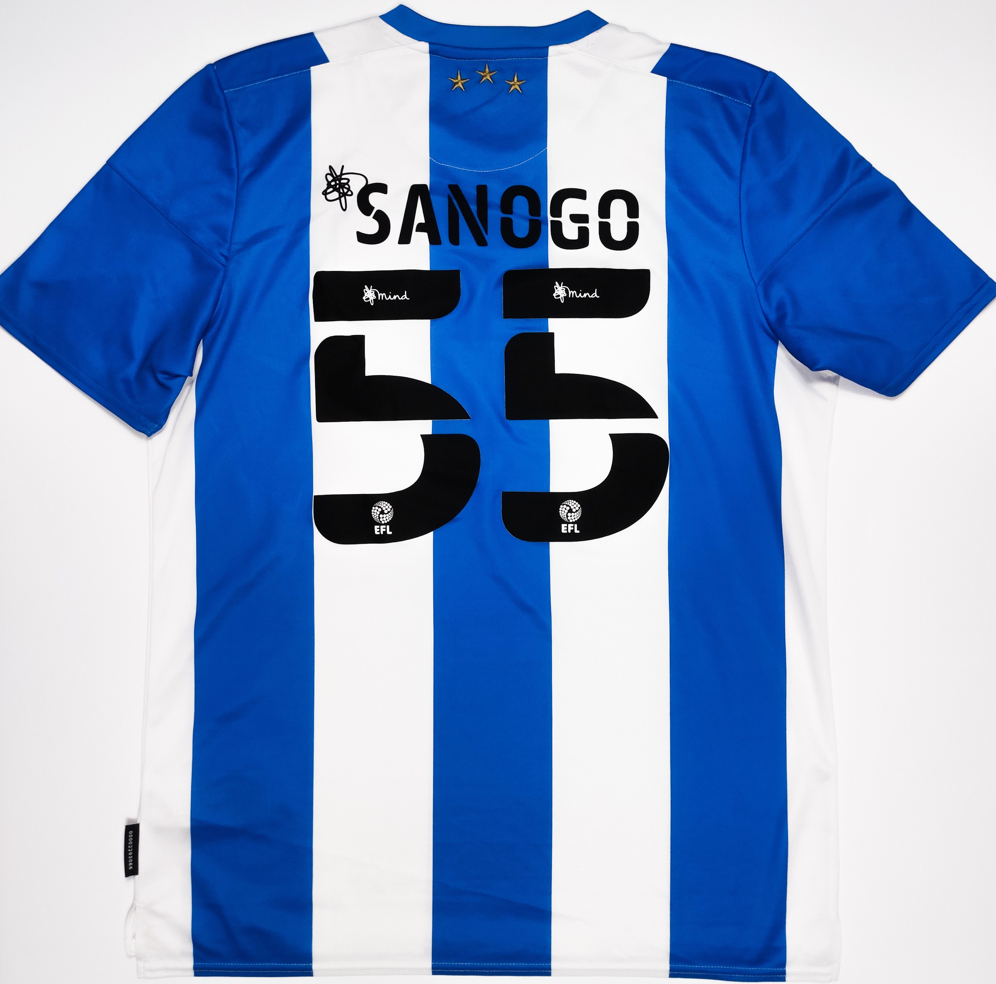 Umbro Yaya Sanogo #55 Huddersfield Town 2020 2021 Umbro Home Shirt Size US XL / EU 56 / 4 - 1 Thumbnail