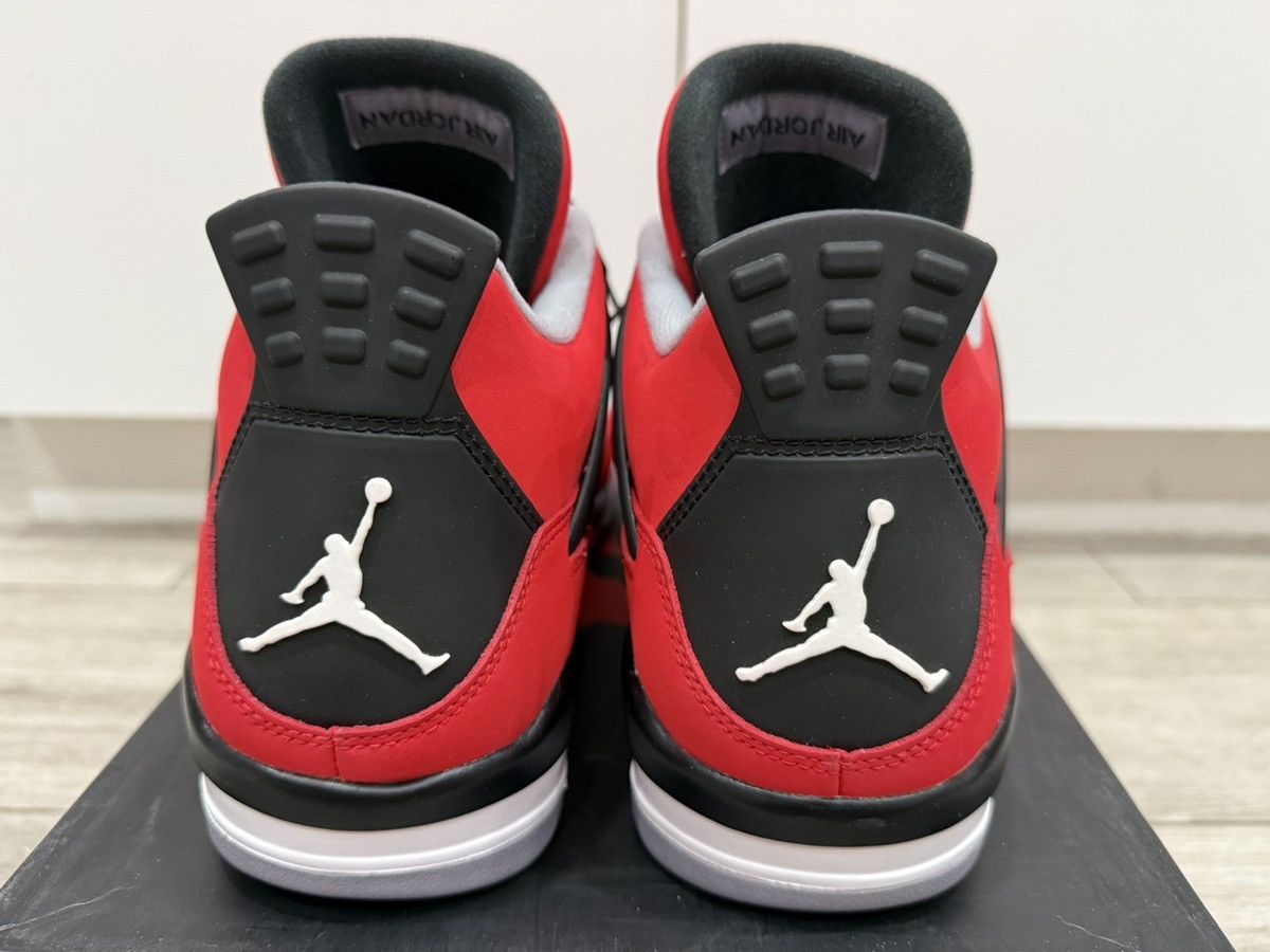 Jordan Brand 2013 Air Jordan 4 Toro Bravo Fire Red White Black Grey 12 Size US 12 / EU 45 - 10 Thumbnail
