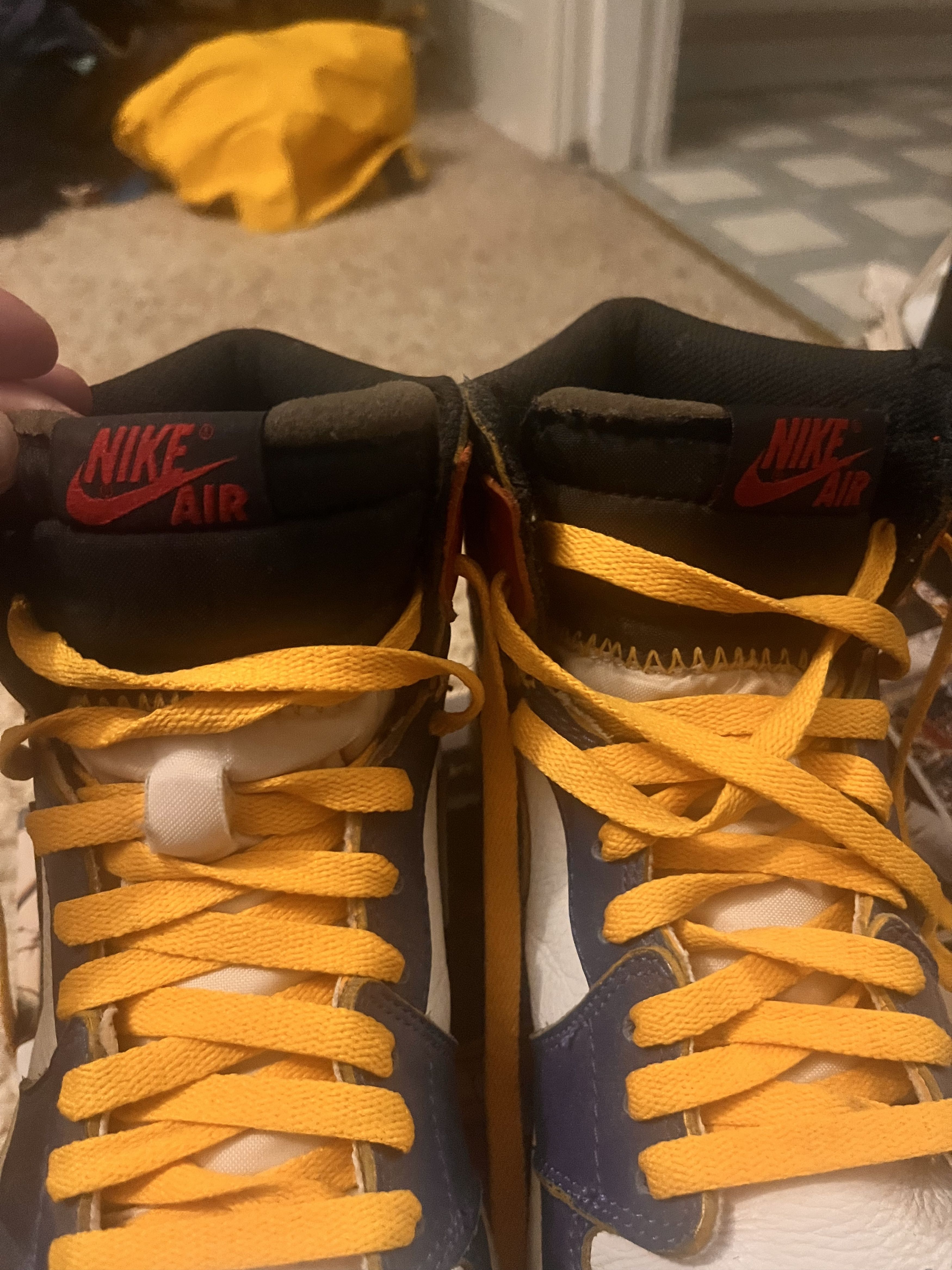 Nike × Union LA Nike x Union LA Jordan 1 ‘Blue Toe’ Size 10 Size US 10 / EU 43 - 13 Thumbnail