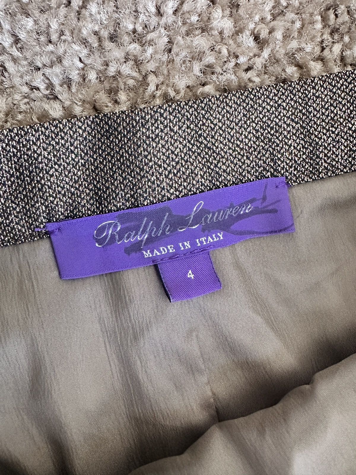 Ralph Lauren Purple Label Ralph Lauren Collection Hand Painted Pleated Skirt Size 27" / US 4 / IT 40 - 4 Thumbnail