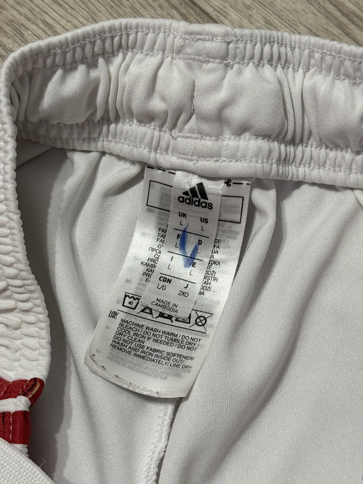 Adidas 🔷Adidas Manchester United 2020/21 Soccer Shorts🔷 Size US 36 / EU 52 - 4 Thumbnail