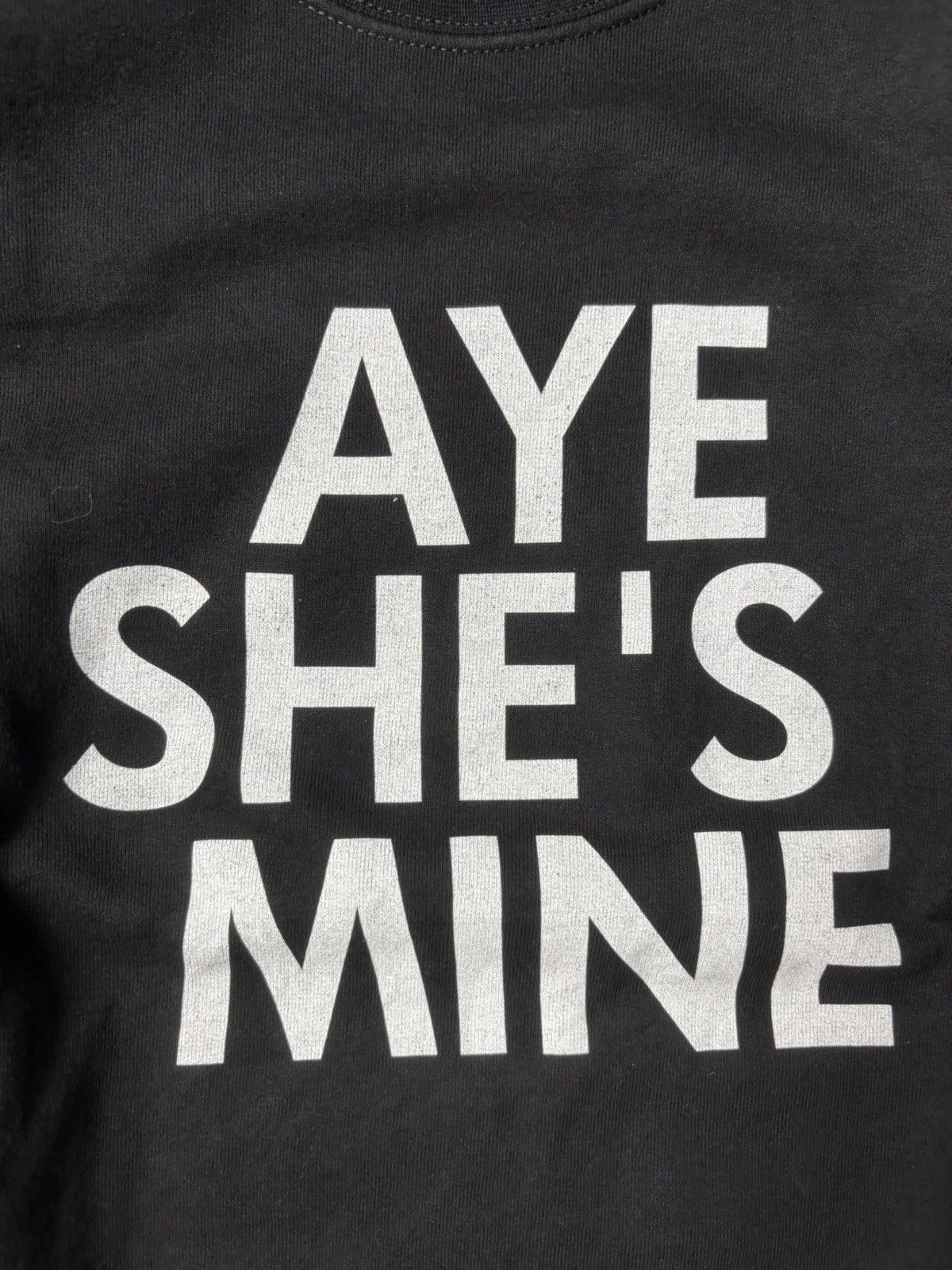 Vintage Aye She’s Mine Sweatshirt Size US M / EU 48-50 / 2 - 3 Thumbnail