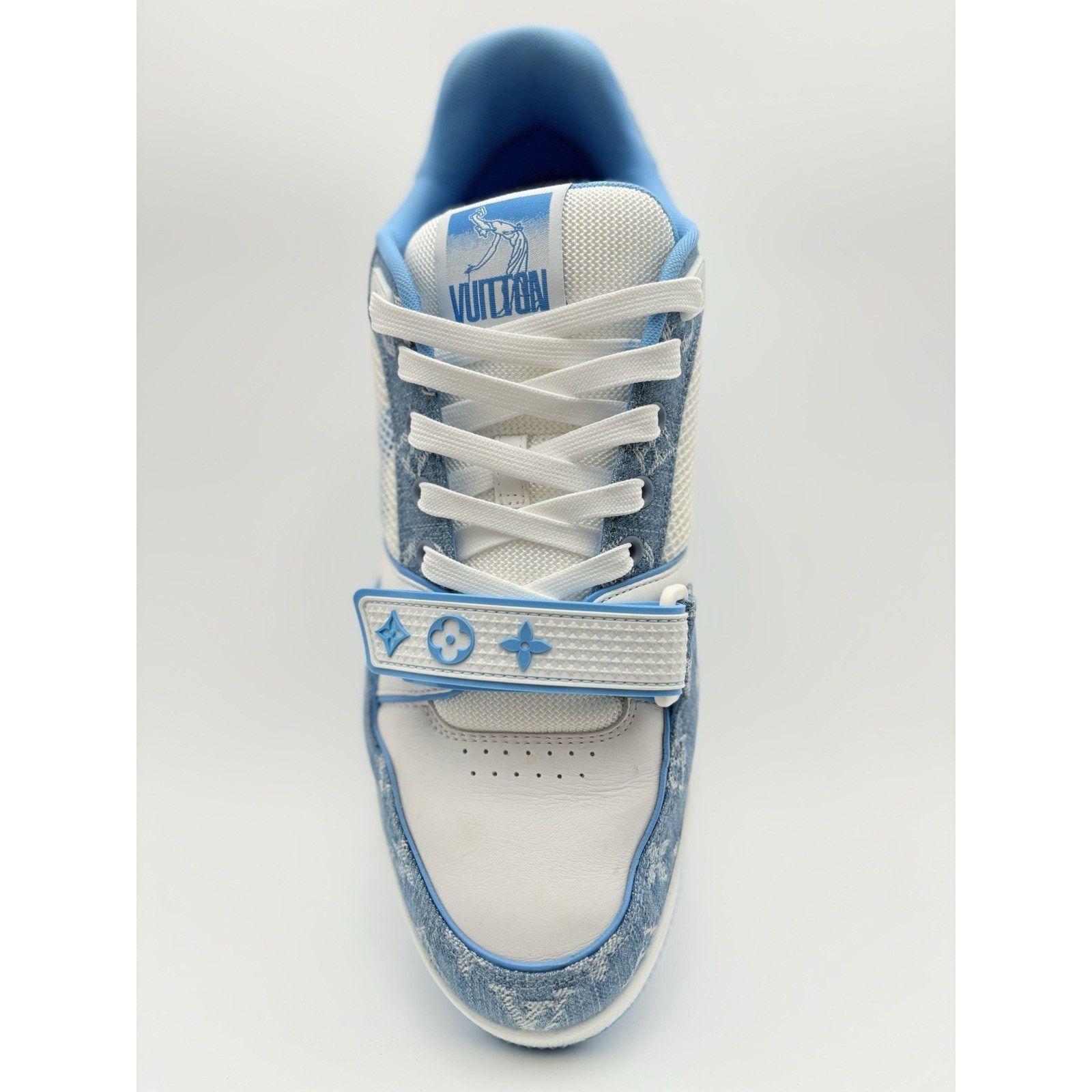 Louis Vuitton 11-11.5 US Louis Vuitton Strap Trainer ' Blue '| VERY CLEAN! Size US 11 / EU 44 - 5 Thumbnail