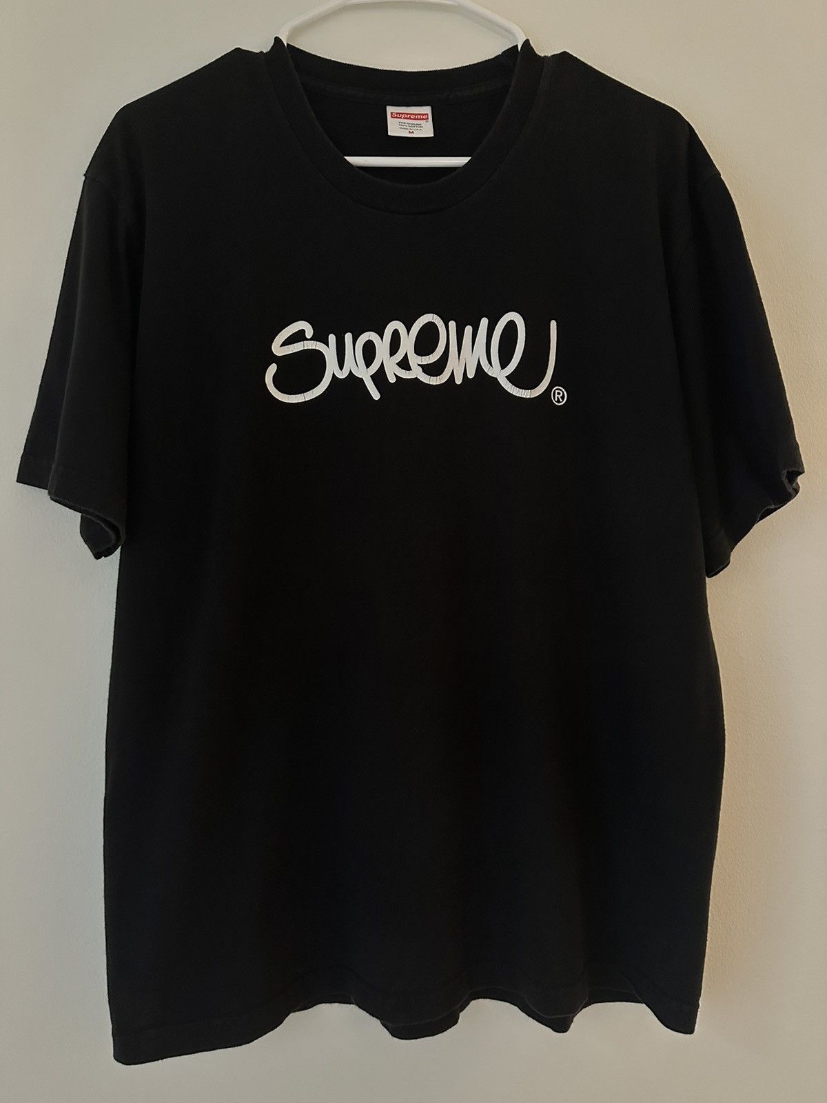 Supreme Supreme Handstyle Tee Size US M / EU 48-50 / 2 - 1 Thumbnail