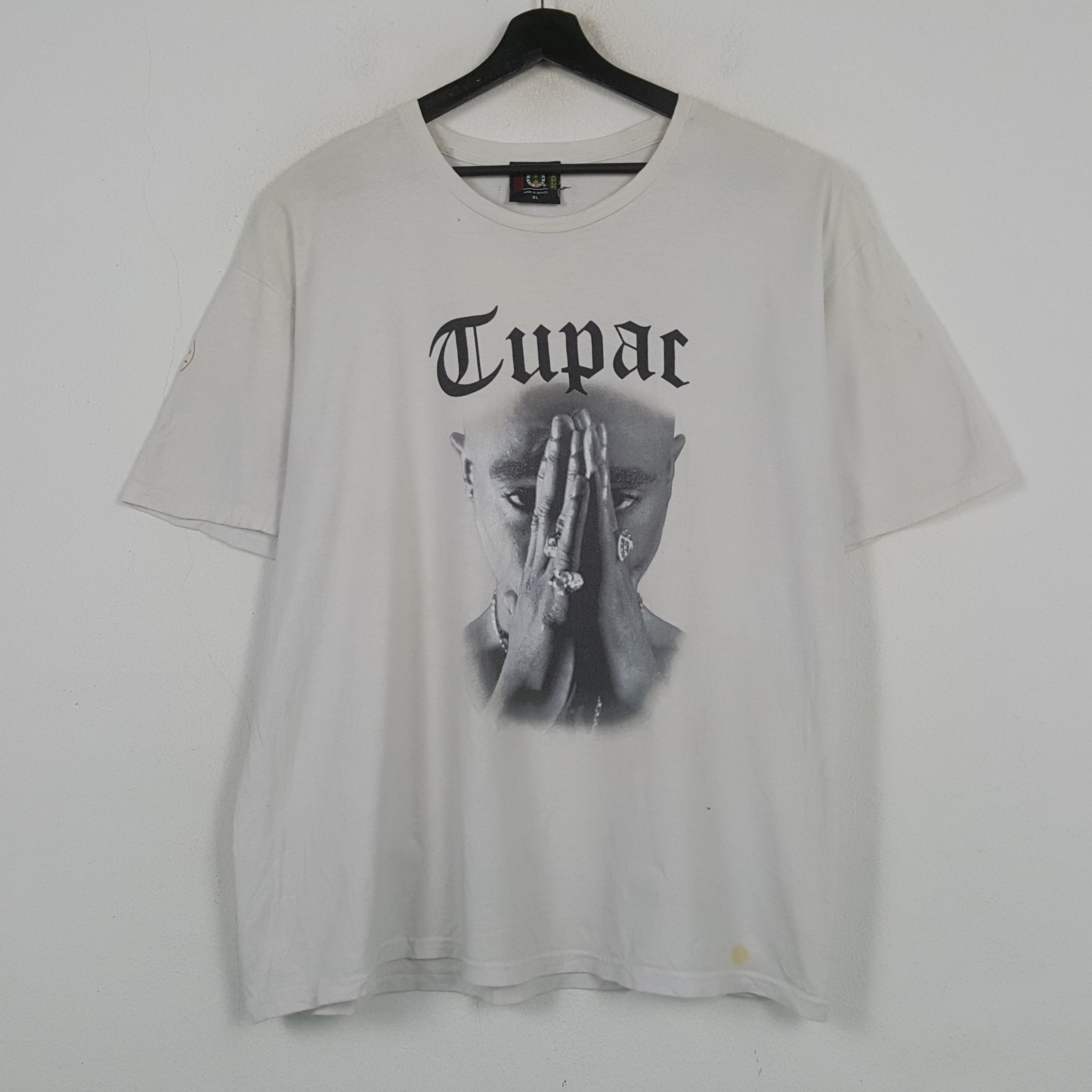 Rap Tees TUPAC SHAKUR X Cross Colours Streetwear Tshirt 31 Size US XL / EU 56 / 4 - 1 Thumbnail