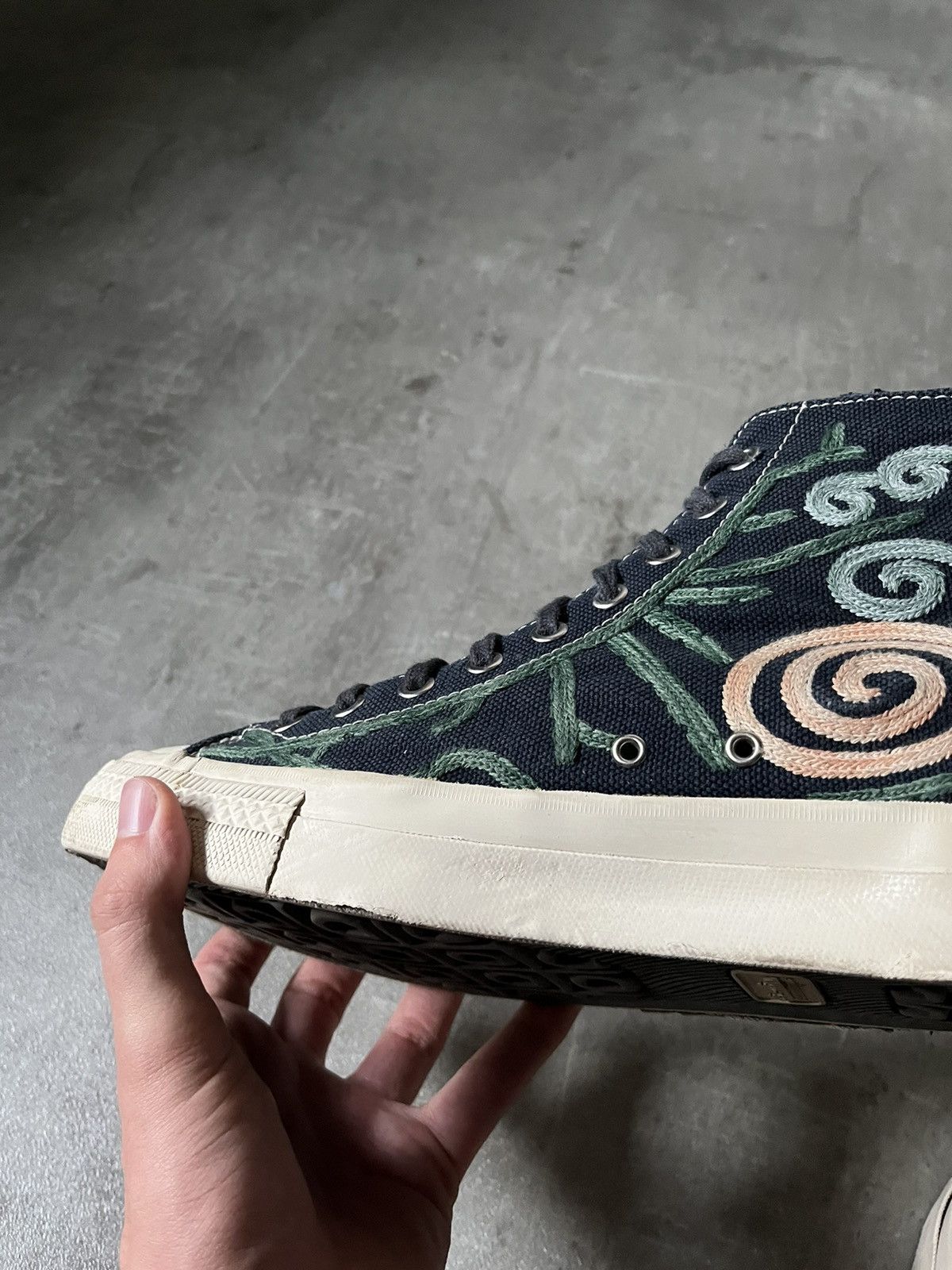 Visvim Visvim canvas embroidery flower 13ss shoes Size US 9 / EU 42 - 5 Thumbnail