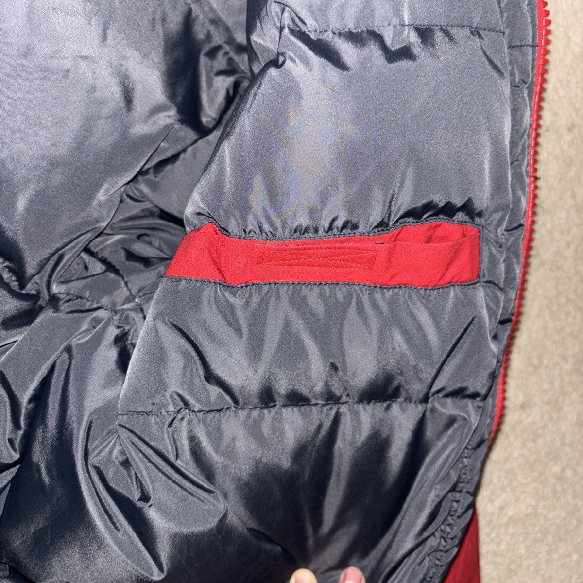 Tommy Hilfiger TOMMY HILFIGER Flag Patch Puffer Sailing Jacket Red SZ Small Size US S / EU 44-46 / 1 - 10 Thumbnail