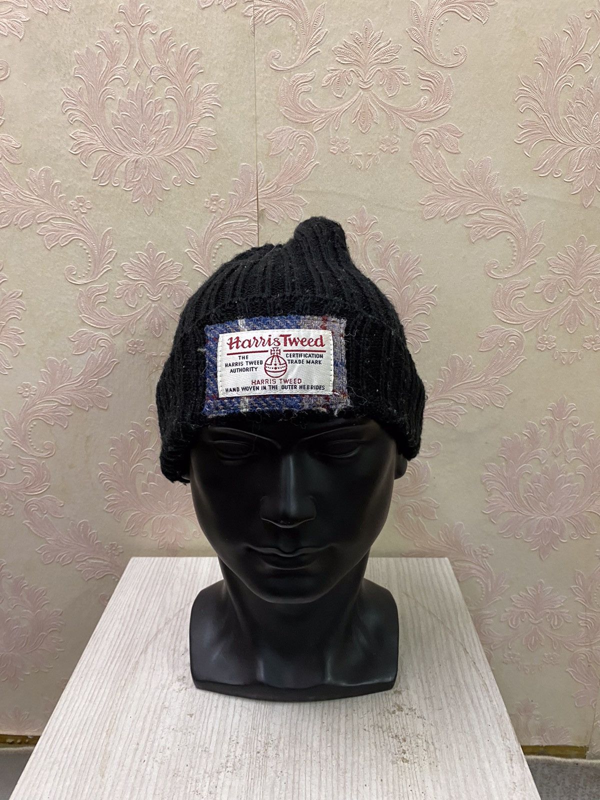 Harris Tweed × Vintage Vintage Harris Tweed Beanie Hat Size ONE SIZE - 2 Thumbnail
