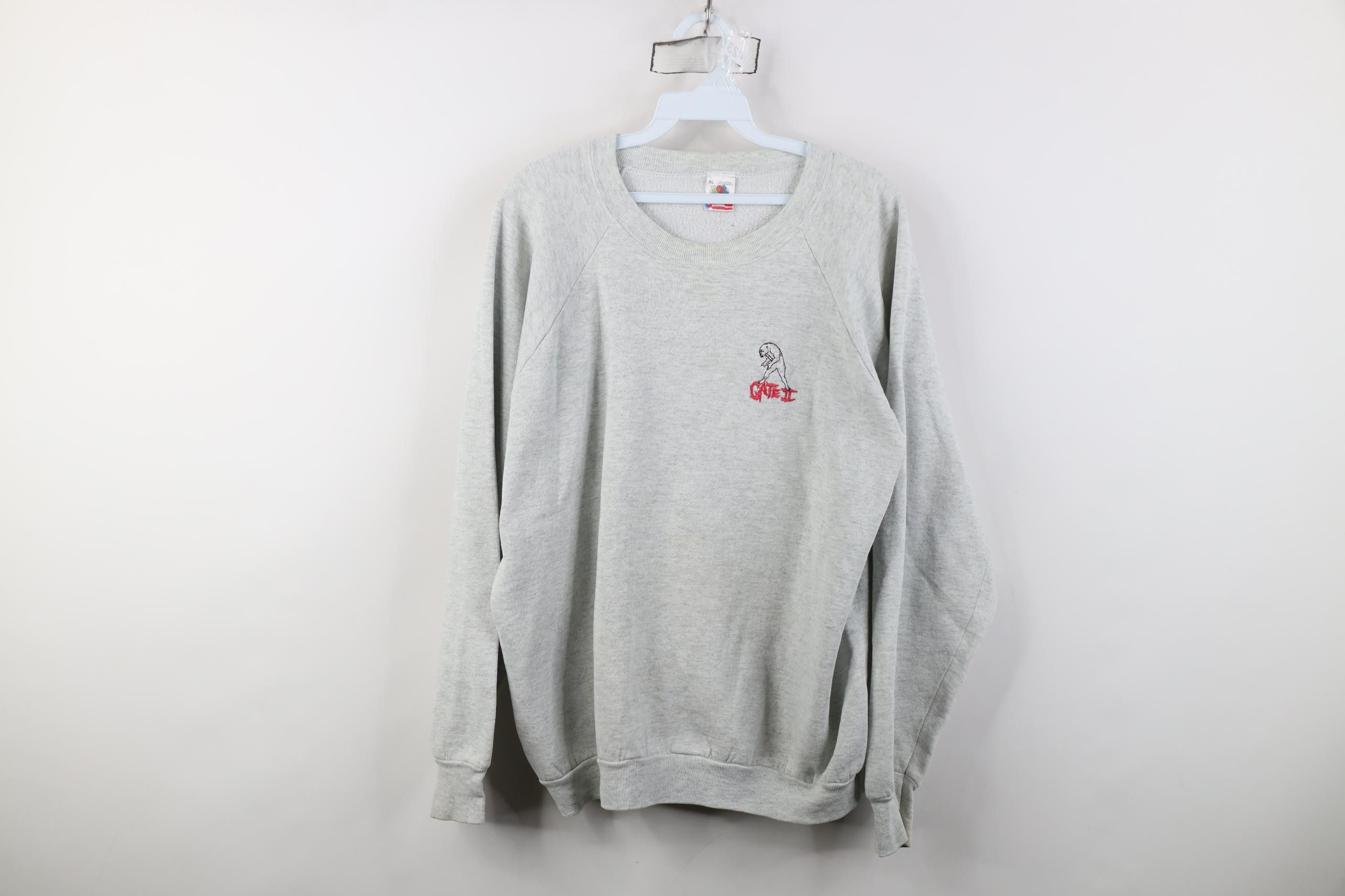 Vintage Vintage 90s Gate II Horror Movie Crewneck Sweatshirt USA Size US XL / EU 56 / 4 - 1 Thumbnail