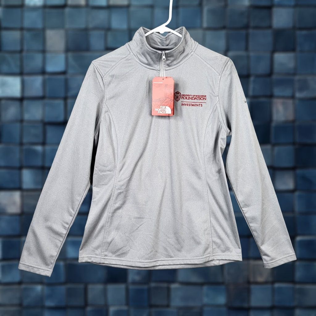 The North Face The North Face Women's Tech 1/4 Zip Fleece Jacket M Gray New Size M / US 6-8 / IT 42-44 - 1 Thumbnail