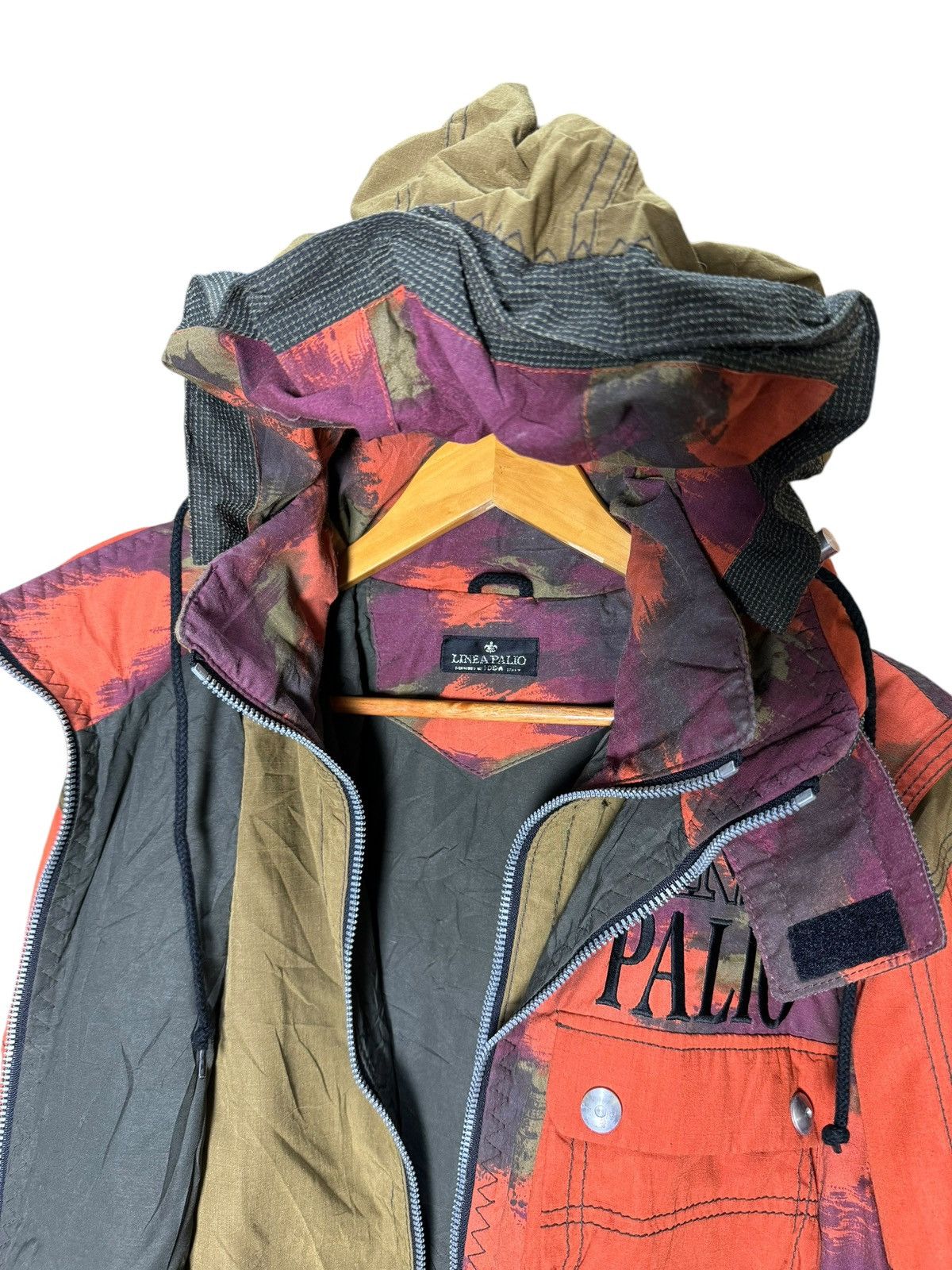 Vintage Vintage Linea Palio Ski Multi Pocket Jacket Size US L / EU 52-54 / 3 - 10 Thumbnail
