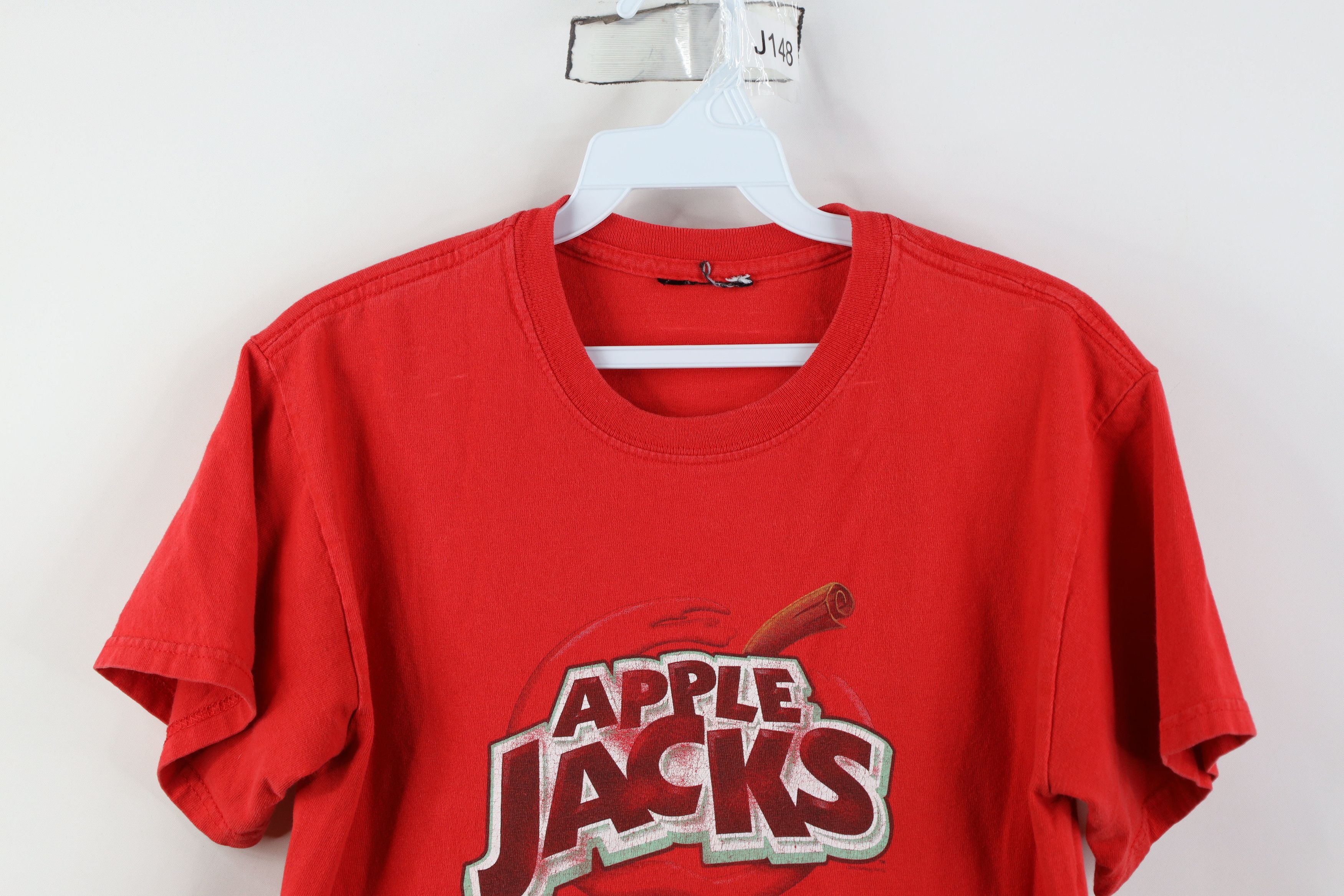 Vintage Vintage Y2K Kelloggs Cereal Apple Jacks T-Shirt Red Size US S / EU 44-46 / 1 - 2 Thumbnail