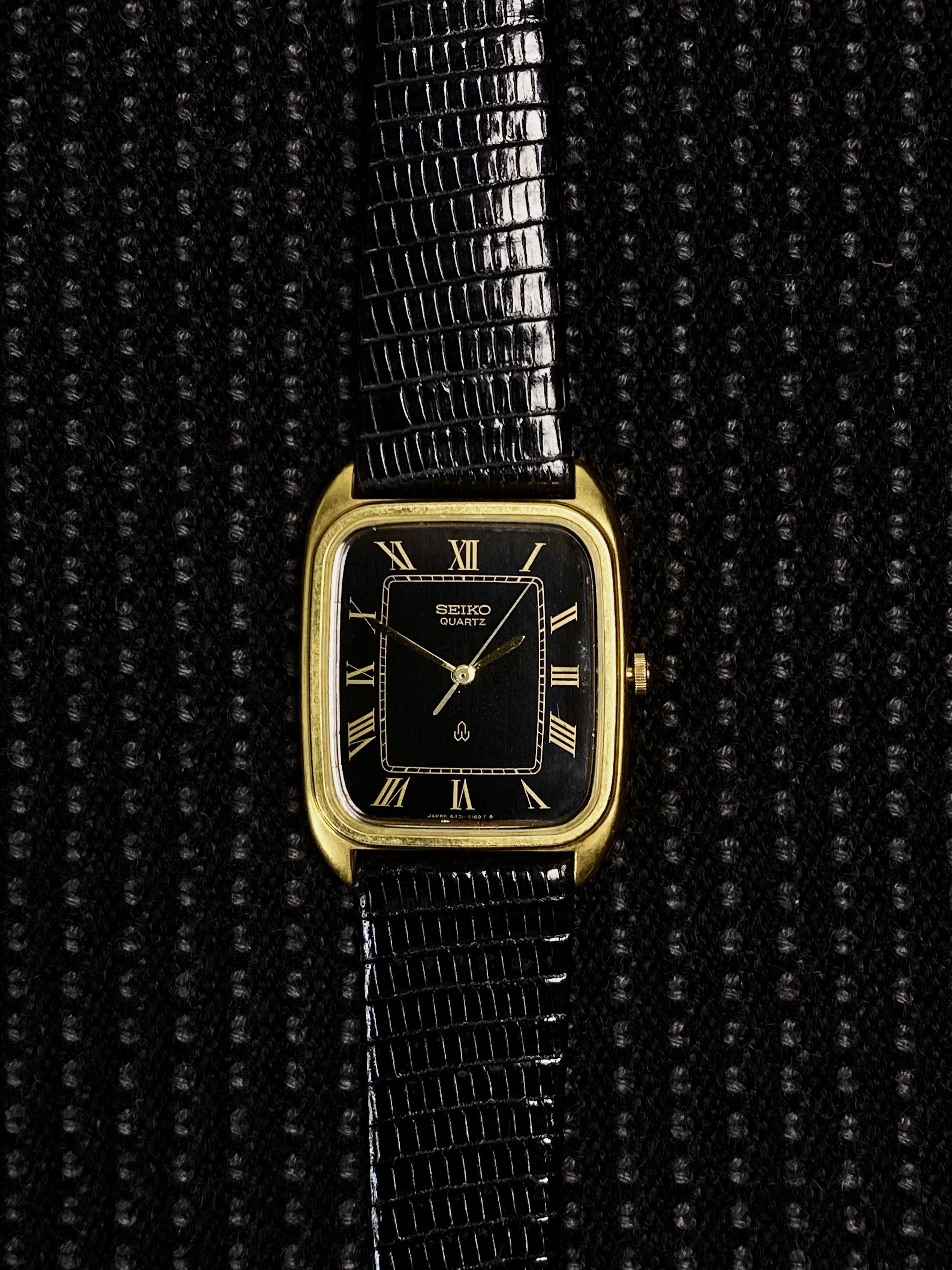 Seiko × Vintage 💥 Vtg 80's Seiko Rectangle Size ONE SIZE - 4 Thumbnail