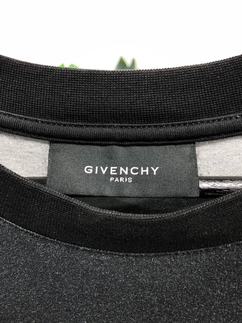 Givenchy Givenchy Line Pattern T-Shirt Black XX Size US XXS / EU 40 - 3 Thumbnail