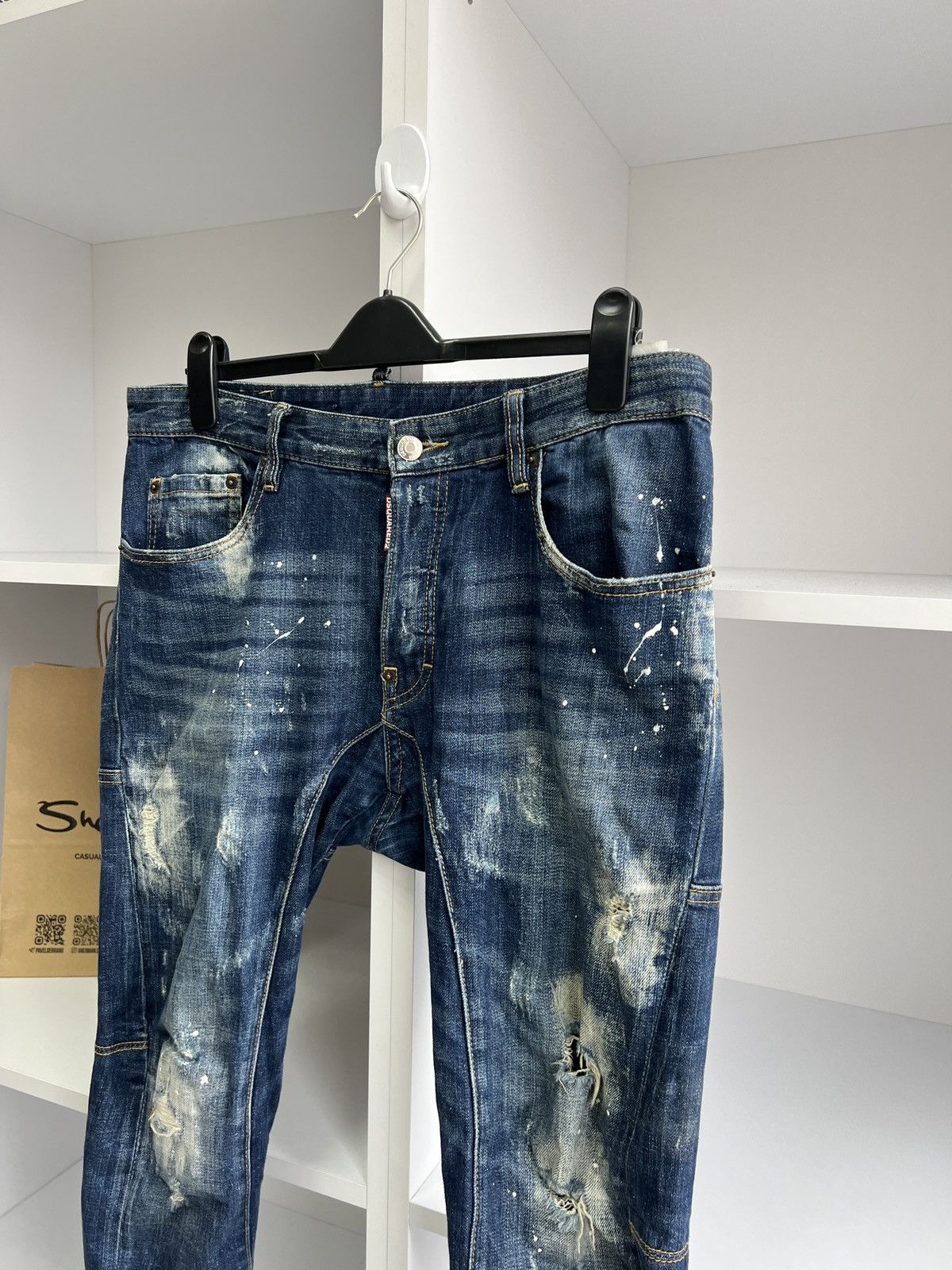 Dsquared2 × Vintage Vintage Dsquared2 Luxury Denim Jeans Size US 34 / EU 50 - 8 Thumbnail