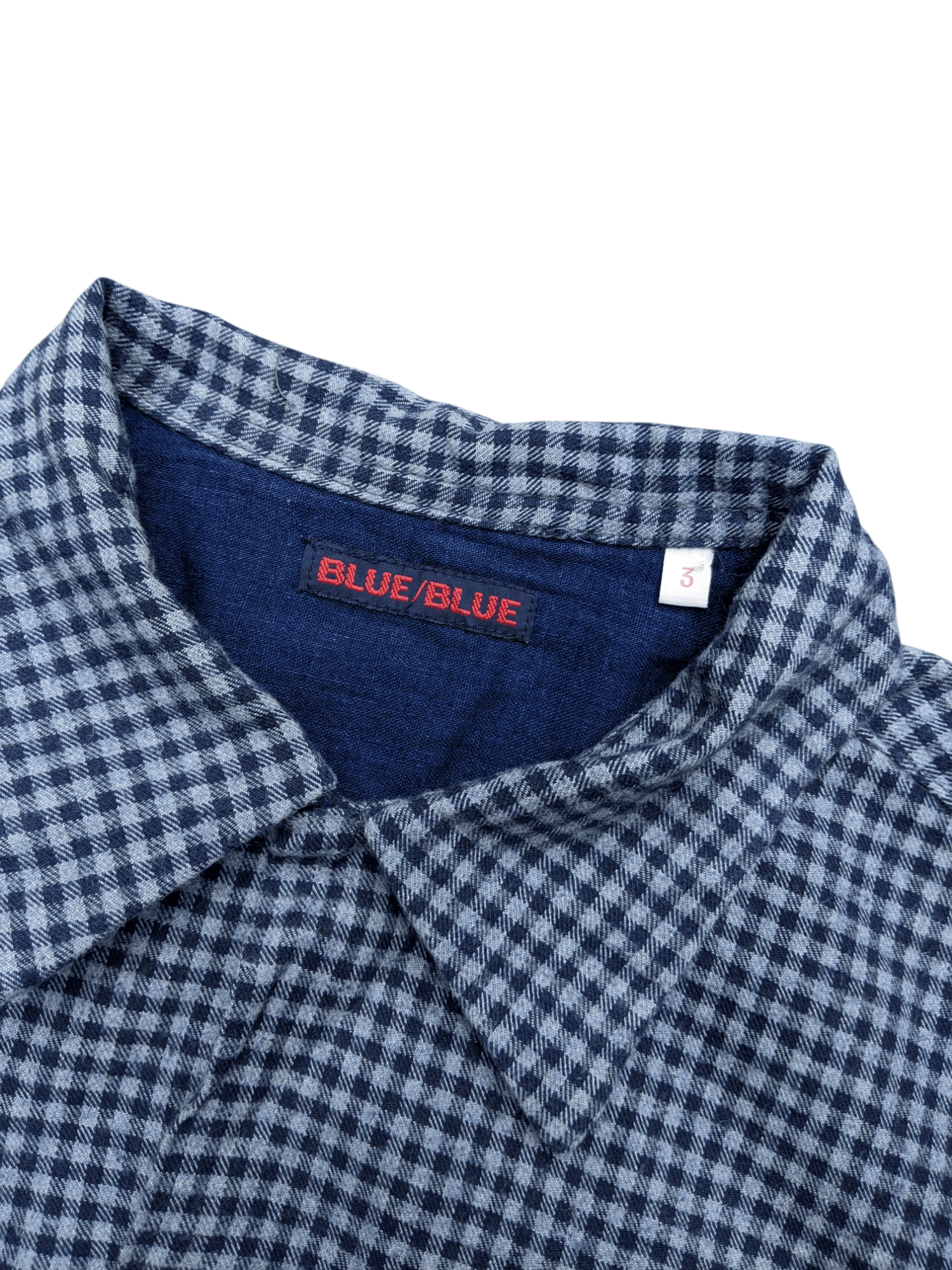 Blue Blue Japan Blue/blue Japan Flannel Plaid Shird Size US L / EU 52-54 / 3 - 2 Thumbnail