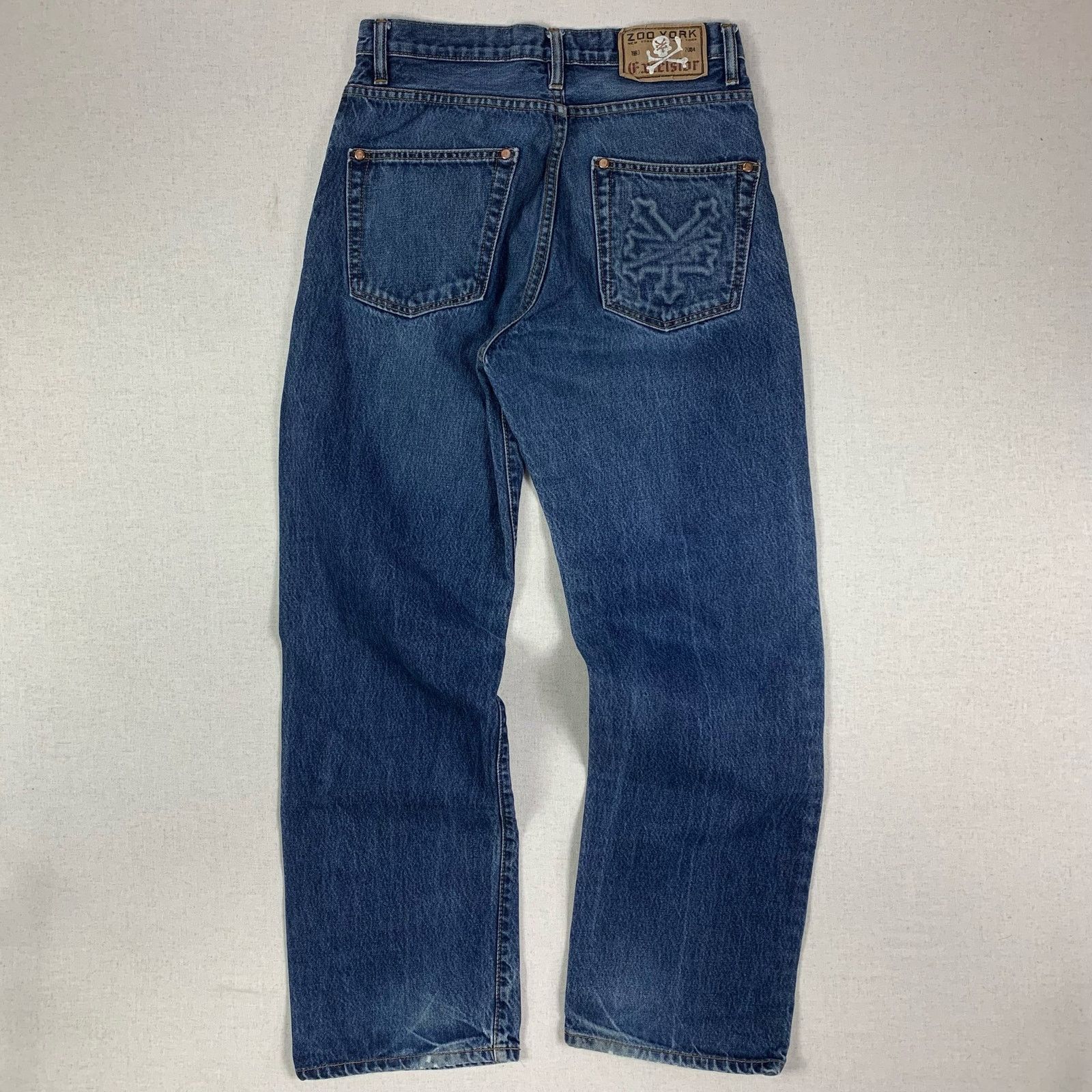 Vintage × Zoo York Vintage Blue Zoo York Excelsior Baggy Jeans 