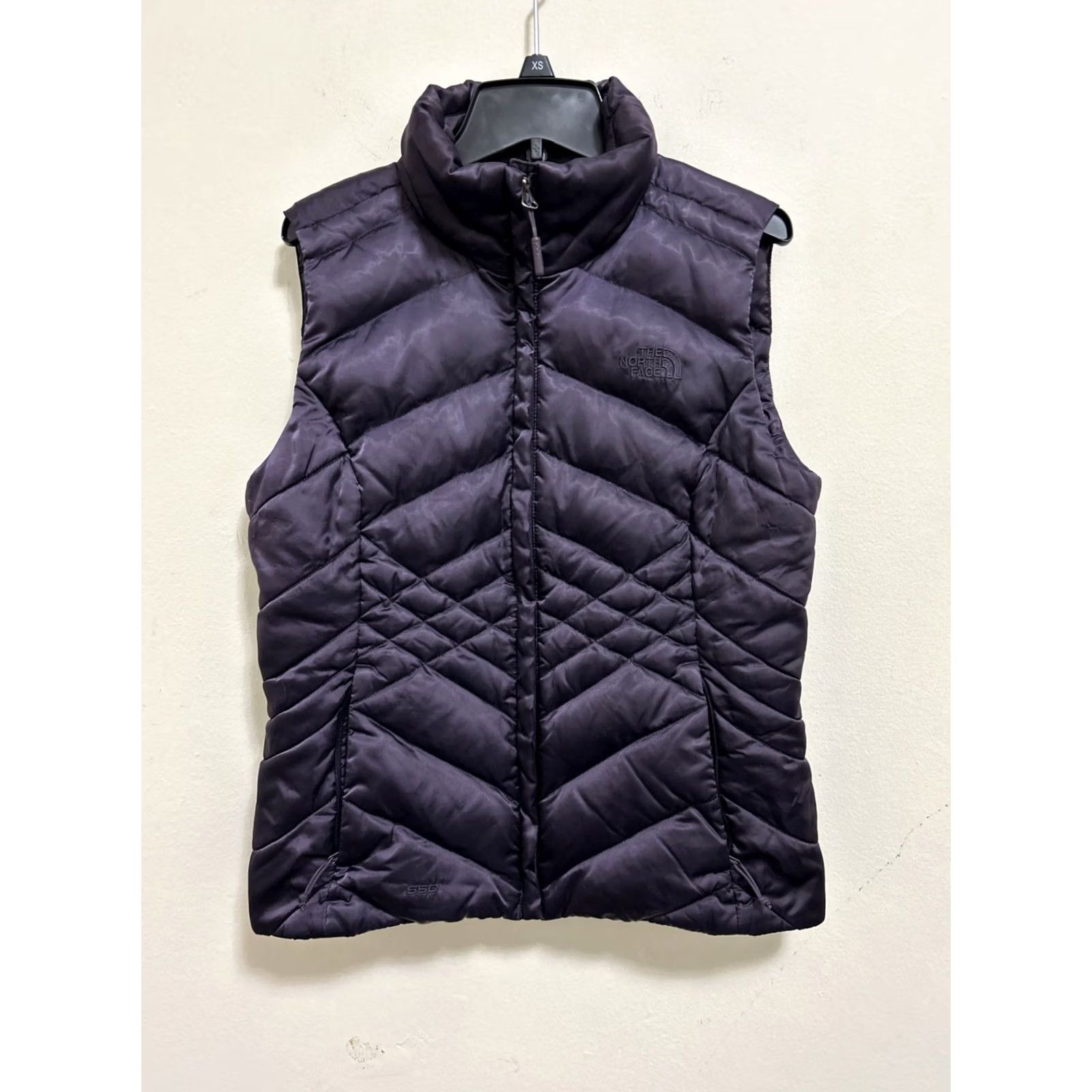 The North Face VINTAGE? No — North Face 550 Puffer Vest Womens S Purple Aconcagua Quilted Down Jacket Size S / US 4 / IT 40 - 2 Thumbnail