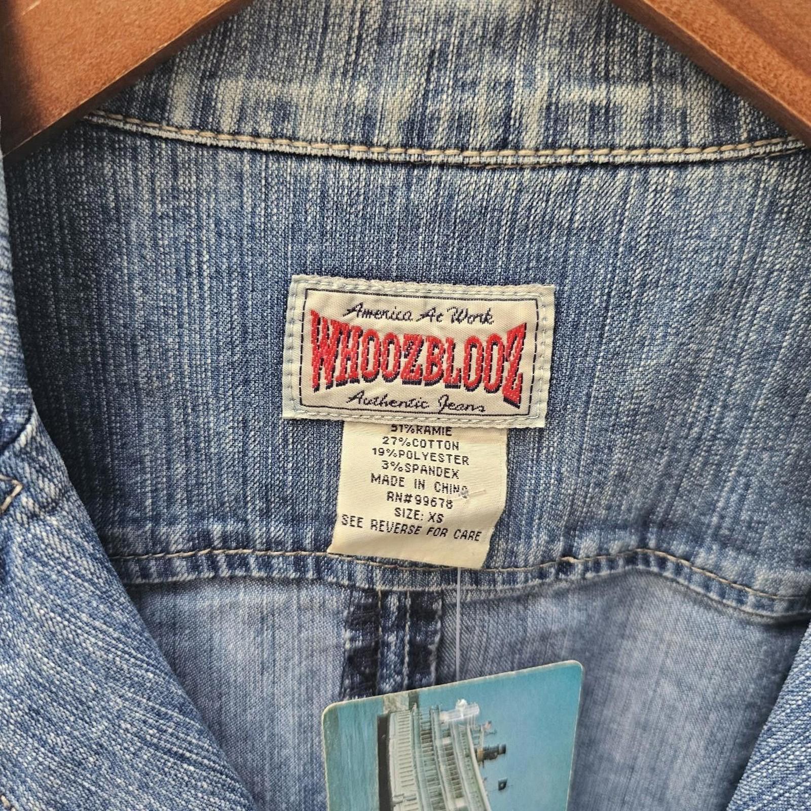 Other Women's Vintage Denim Jacket Size XS / US 0-2 / IT 36-38 - 4 Thumbnail