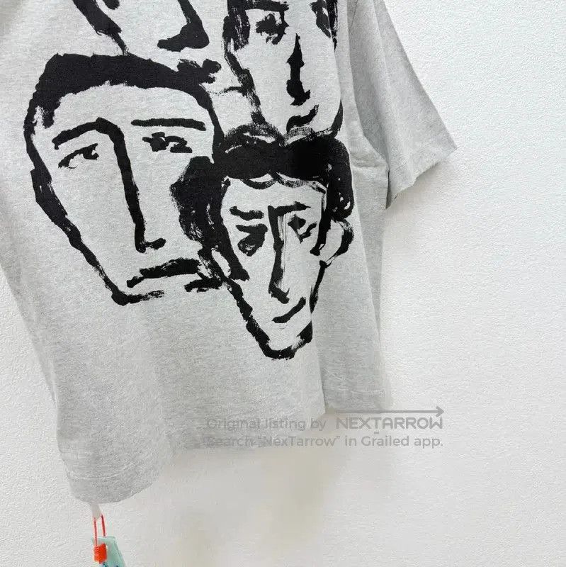 Off-White Off-White Gray Cotton Short Sleeve T-Shirt . Size US S / EU 44-46 / 1 - 5 Thumbnail
