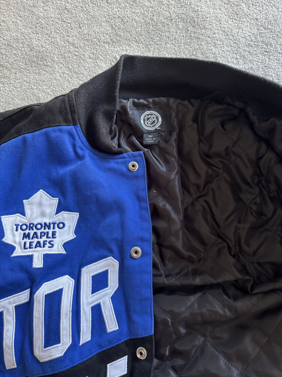 NHL NFL Toronto Maple Leafs Varsity Jacket Size US M / EU 48-50 / 2 - 5 Thumbnail
