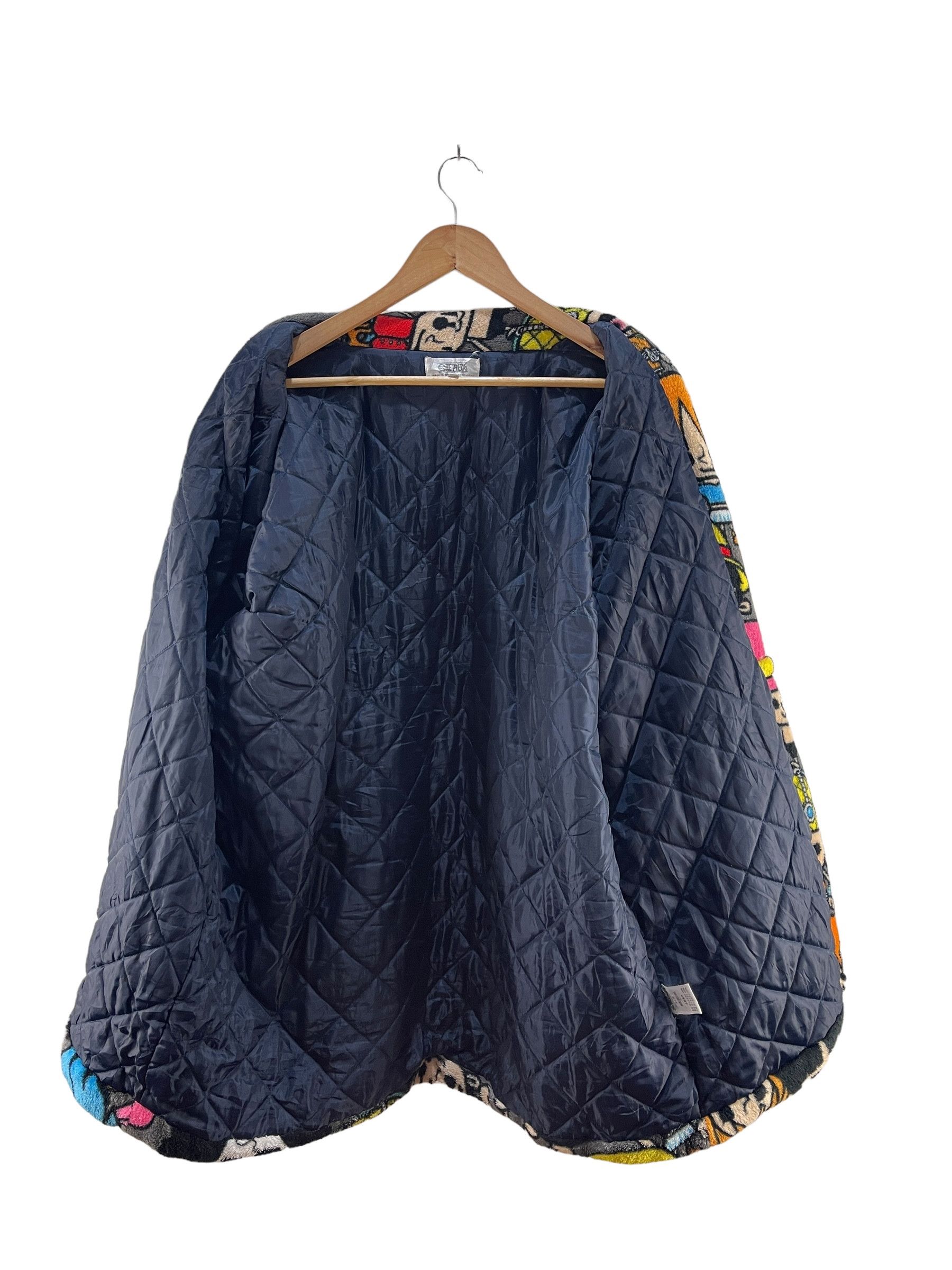 Anime Vintage One Piece Kimono Full Print Fleece Jacket Size US L / EU 52-54 / 3 - 3 Thumbnail