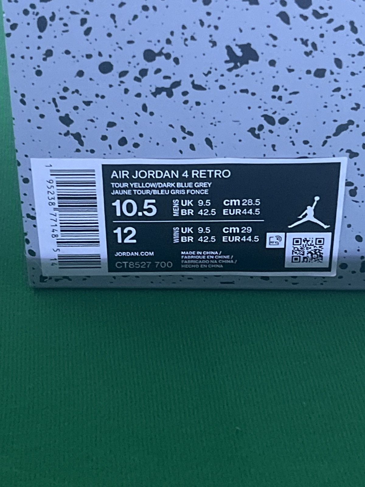 Jordan Brand Jordan 4 Lightning Size US 10.5 / EU 43-44 - 8 Thumbnail