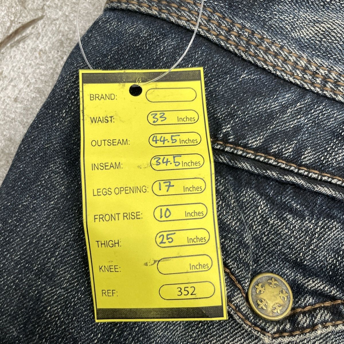 Japanese Brand × Matsuda × PPFM Distressed NicoleClub For Men Multipocket Cargo Jeans wc352 Size US 33 - 10 Thumbnail