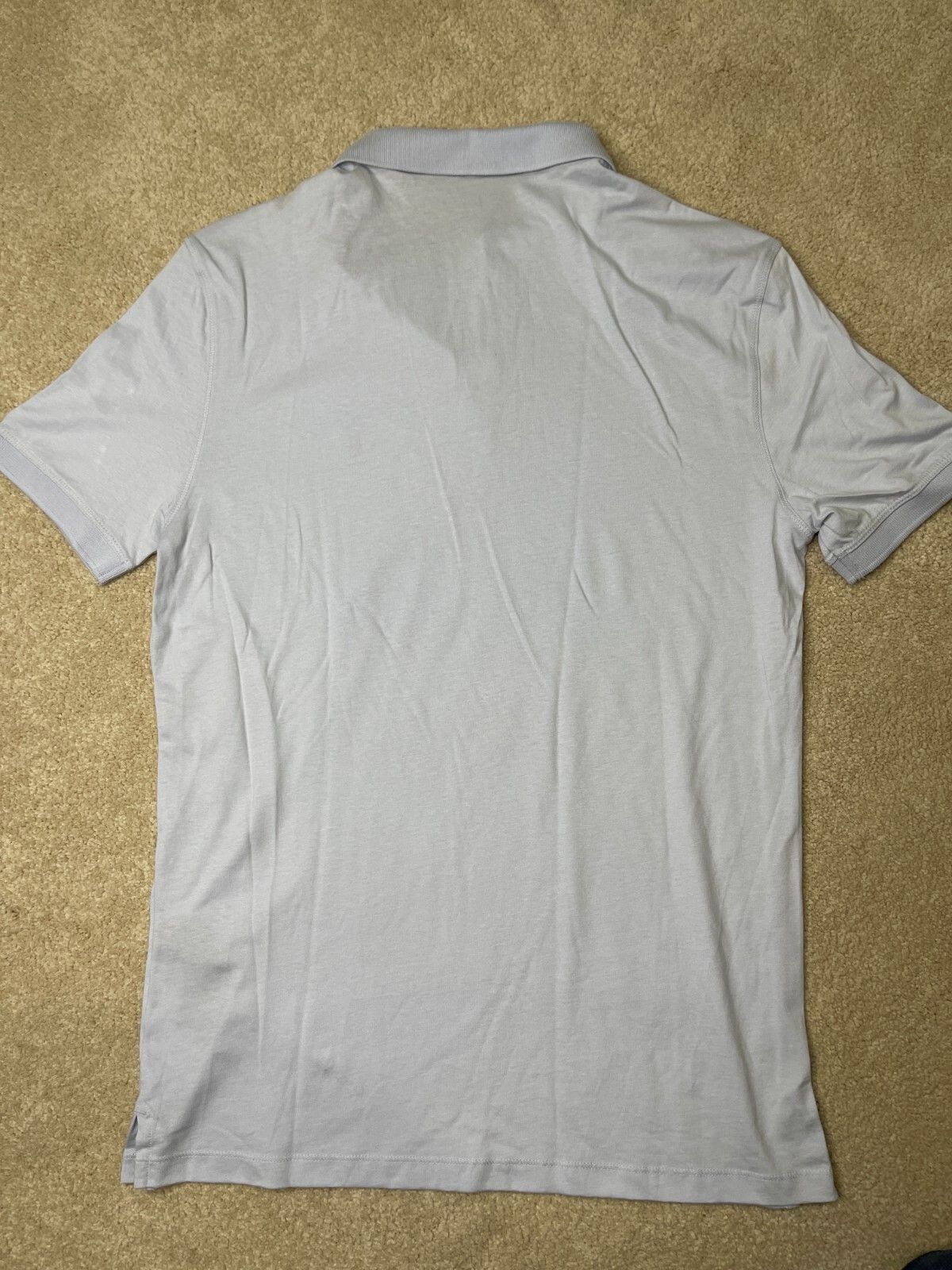 Allsaints All Saints Vidal Mens Polo Shirt Dull Blue Size XS Nwt Size US XS / EU 42 / 0 - 5 Thumbnail