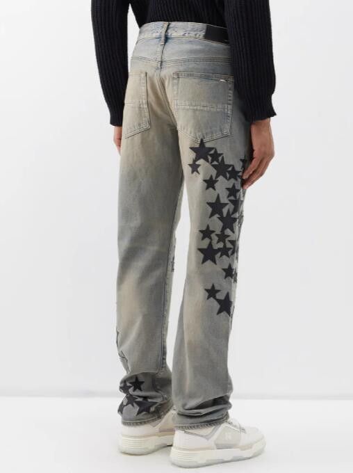 Amiri BNWT SS23 AMIRI STAR JEANS 50 Size US 34 / EU 50 - 19 Thumbnail